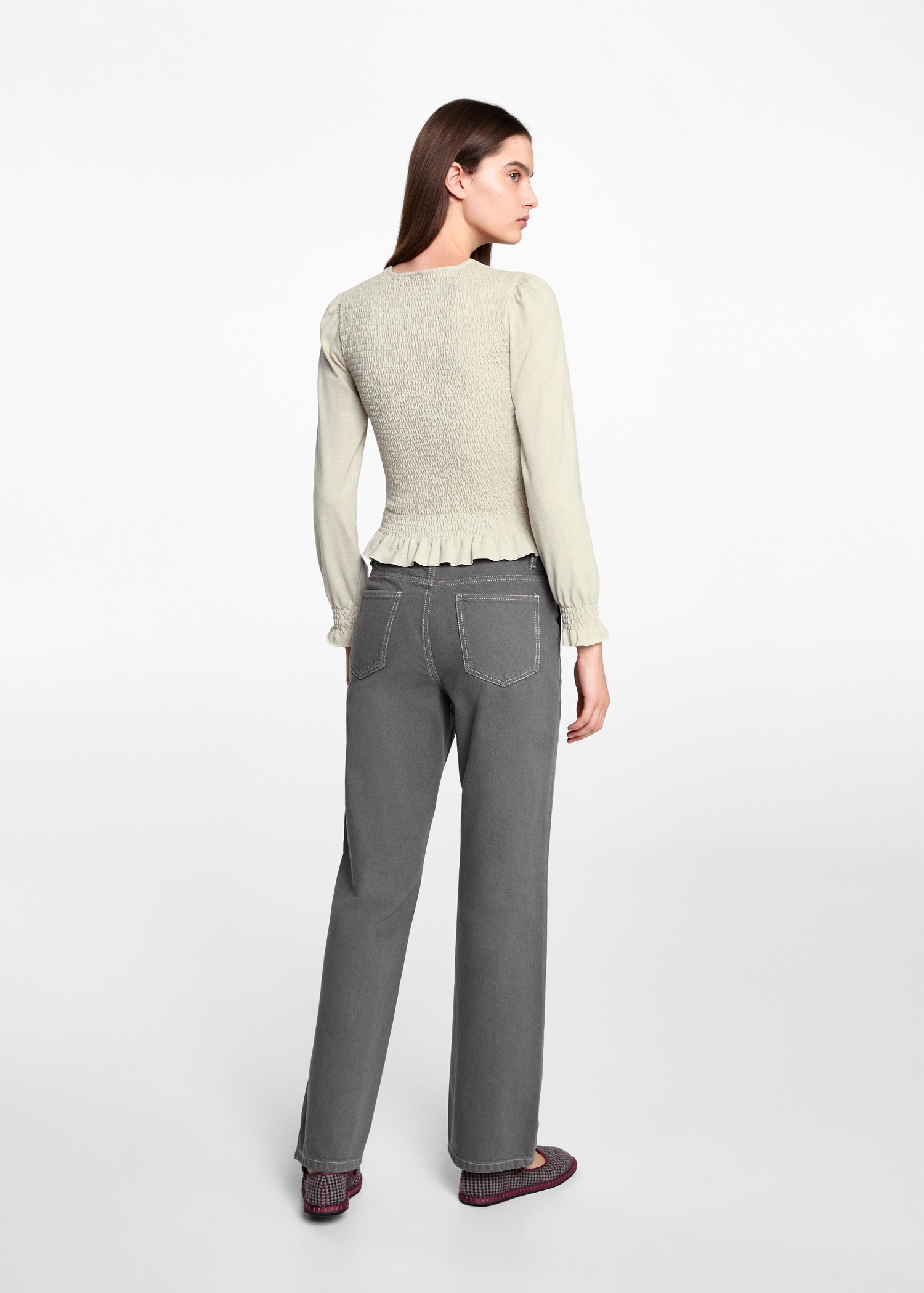 Ruched detail blouse - Reverse of the article