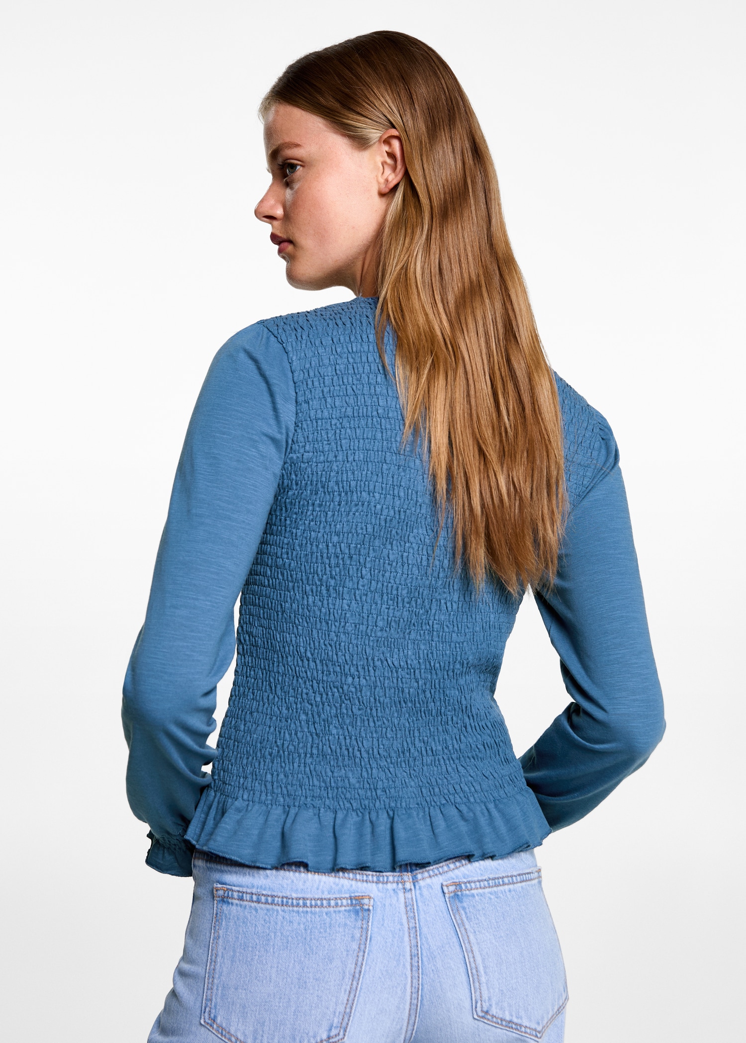 Ruched detail blouse - Reverse of the article