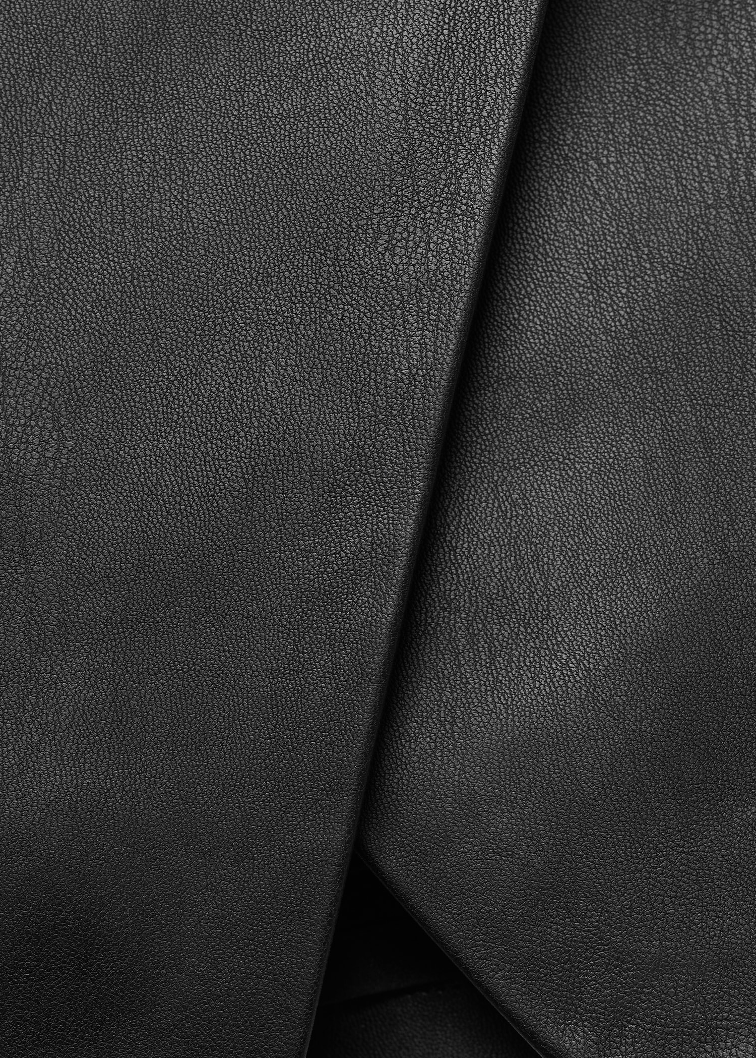 Leather-effect mini-skirt - Details of the article 8