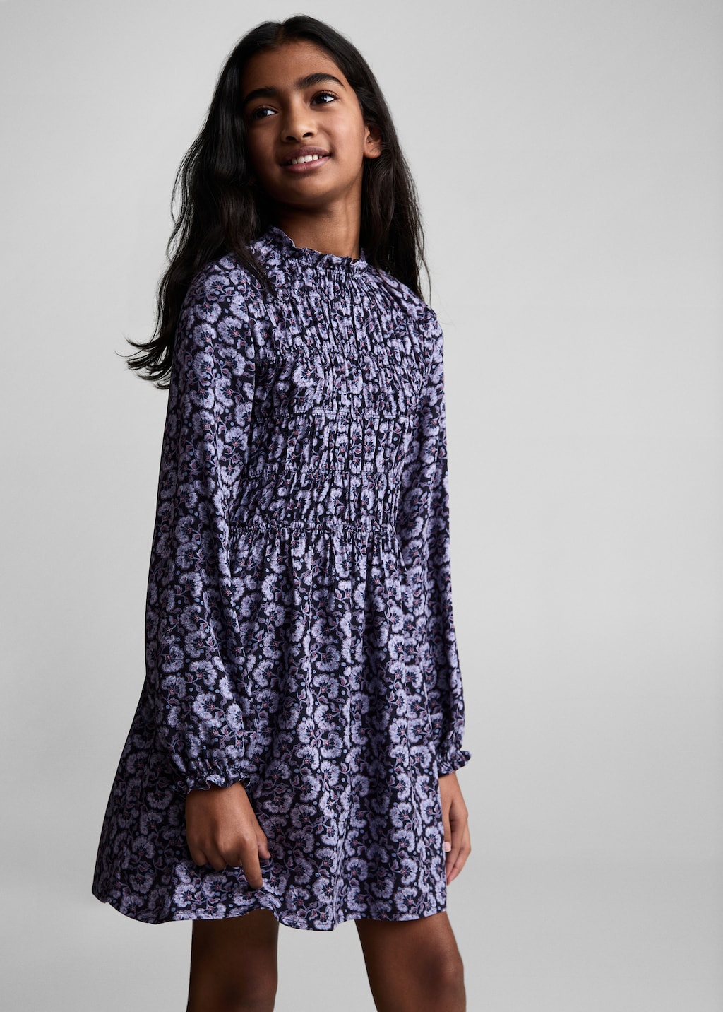 Flower print dress Kids MANGO United Kingdom