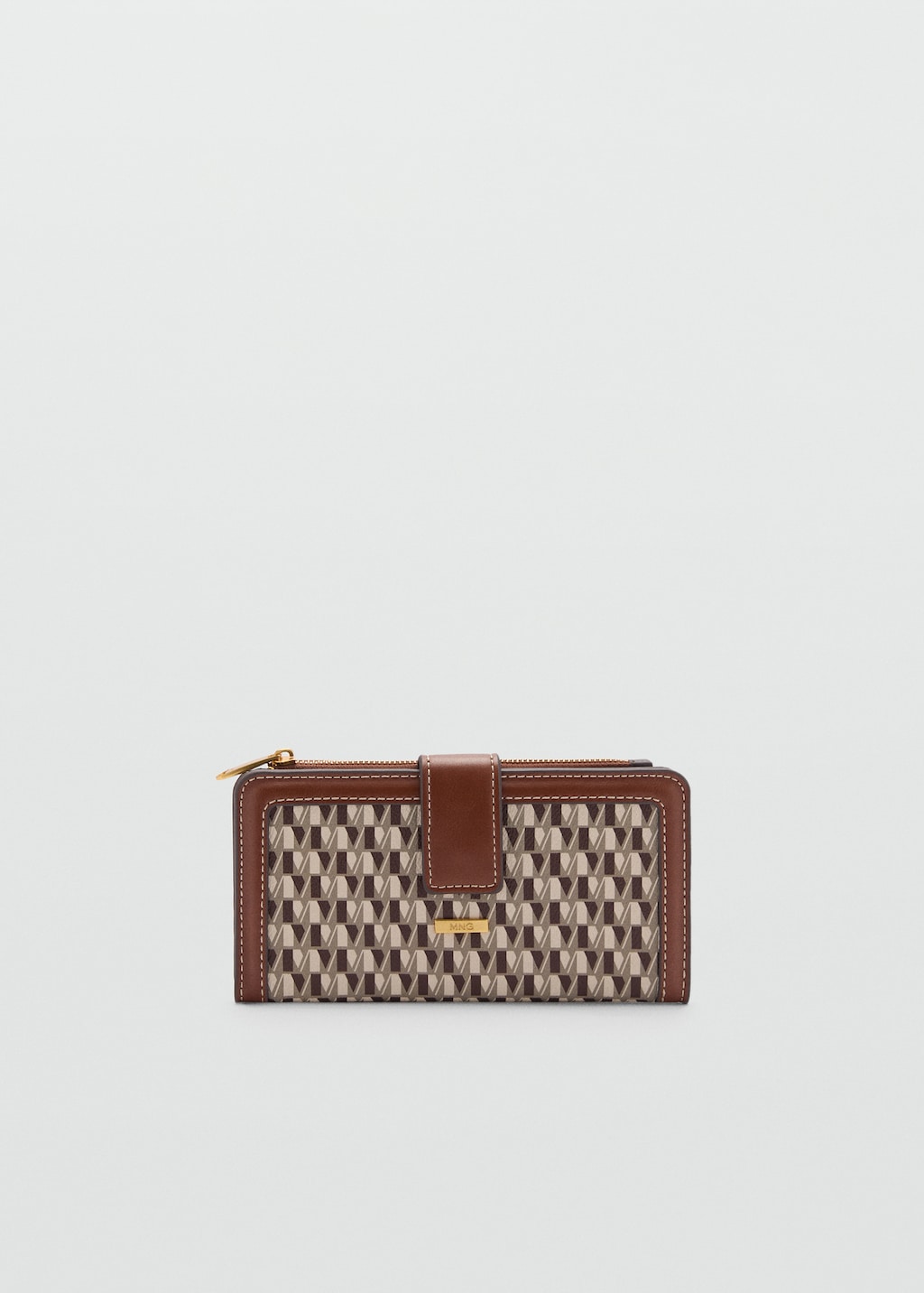 Coin purse with printed logo