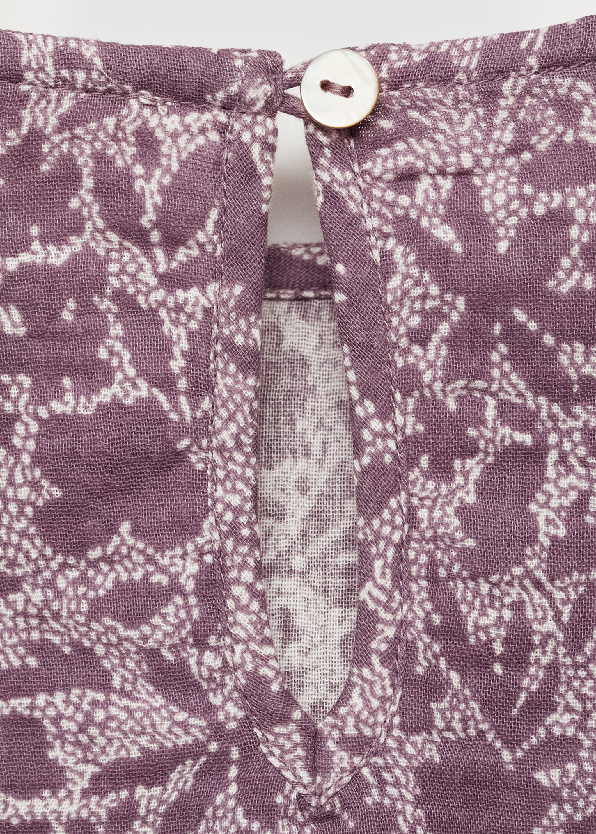 Bluse mit Blumenmuster - Detail des Artikels 0