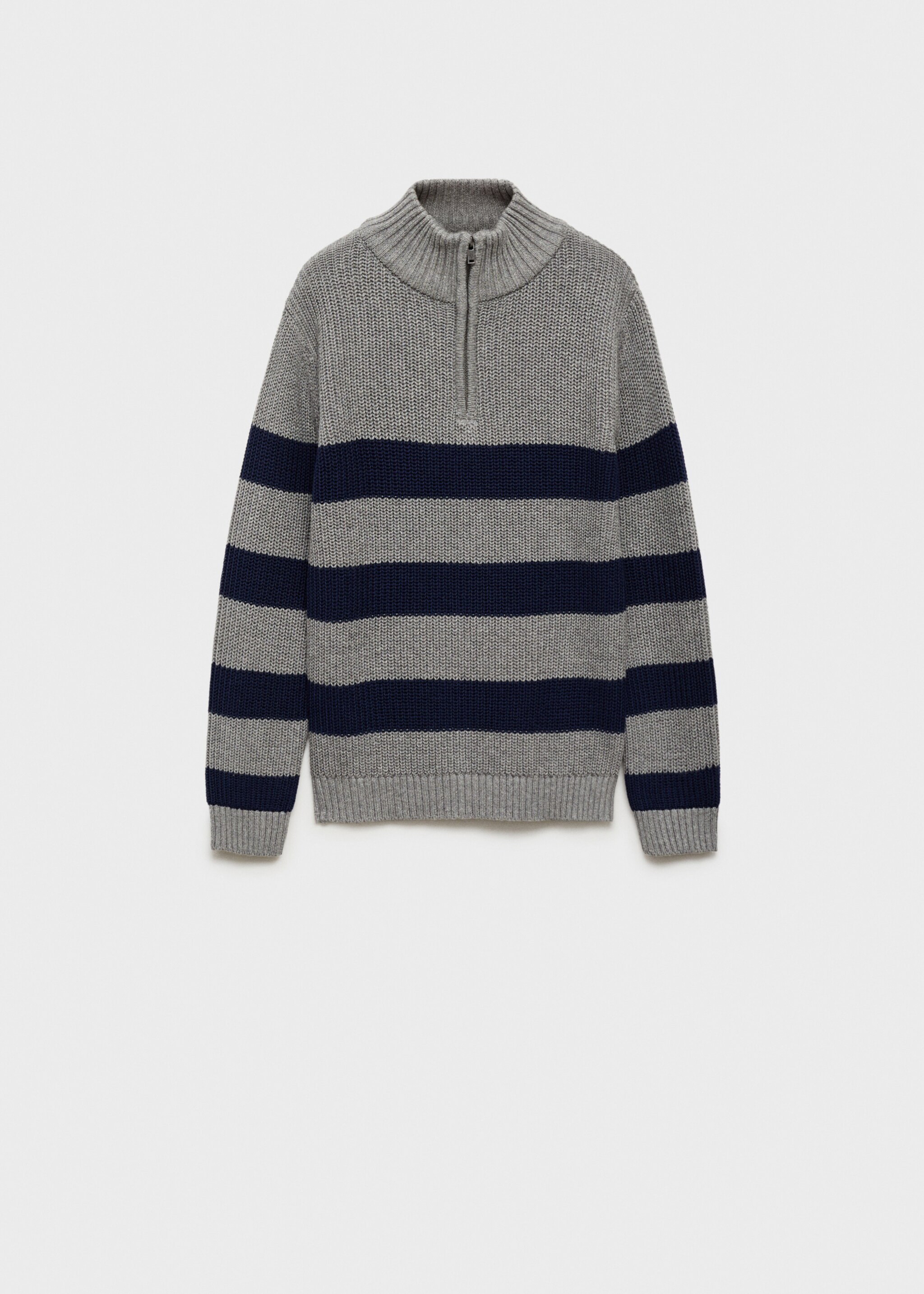 Pull-over col fermeture Éclair - Article sans modèle