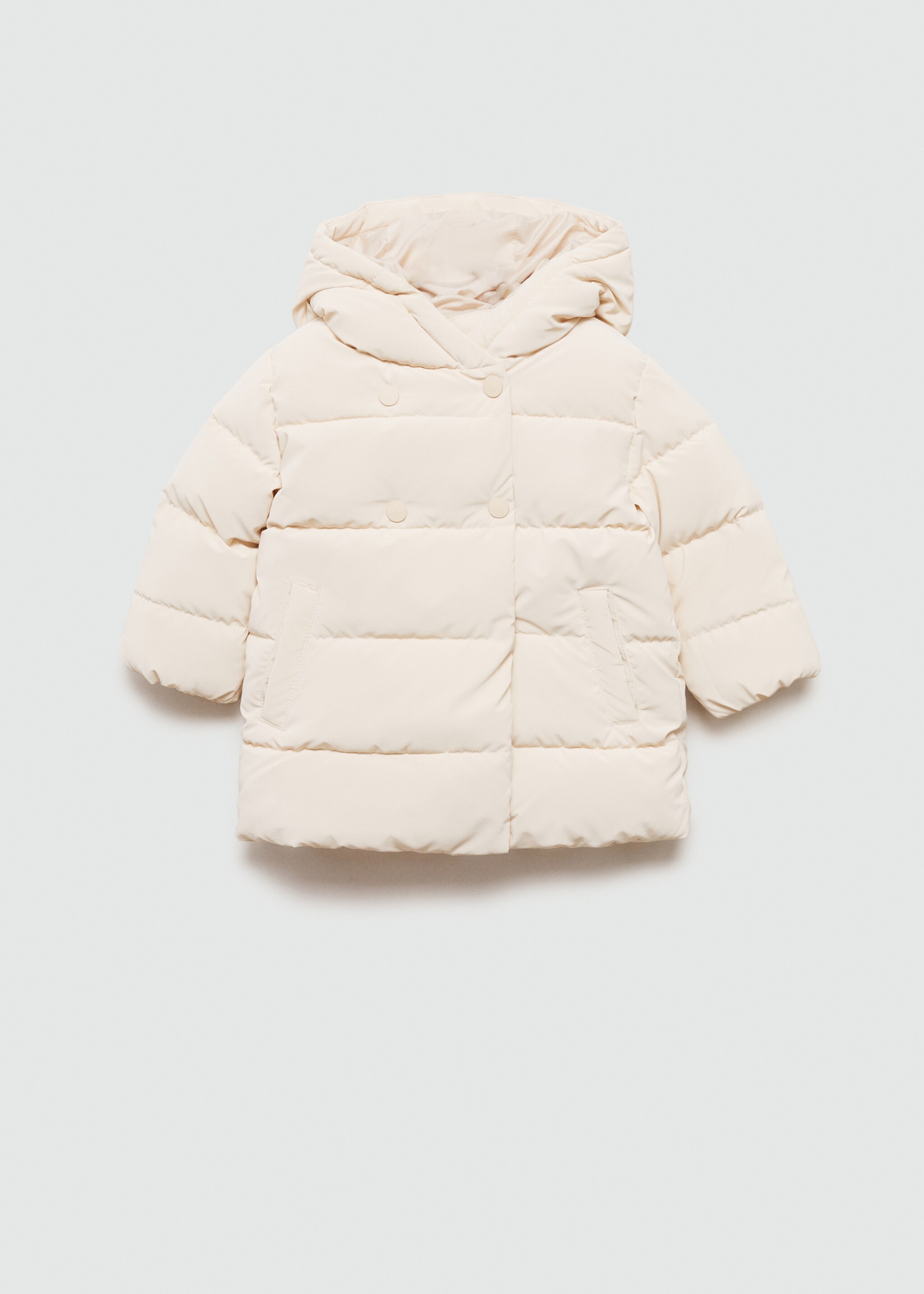 Anorak matelassée imitation mouton retourné - Article sans modèle