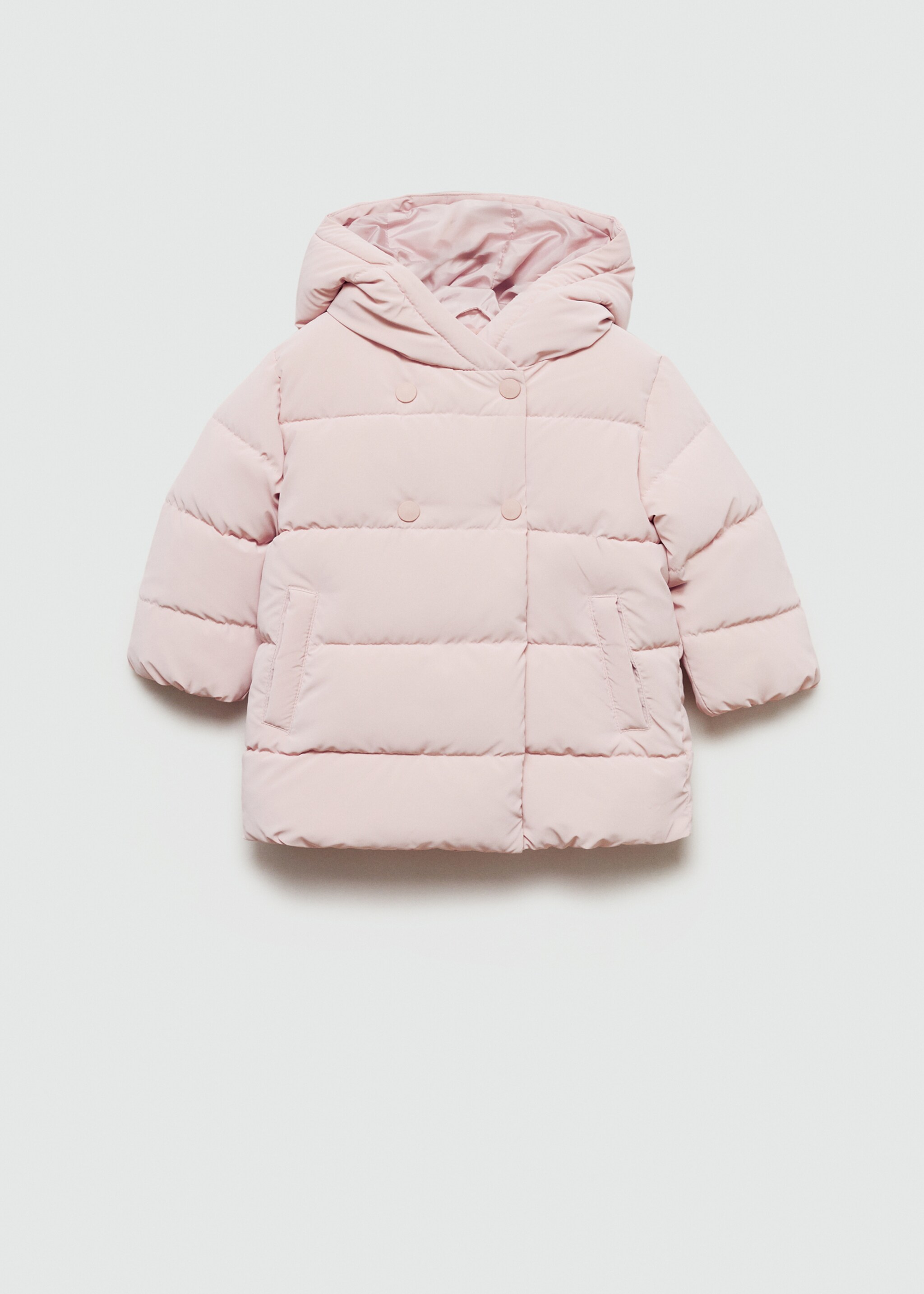 Anorak matelassée imitation mouton retourné - Article sans modèle