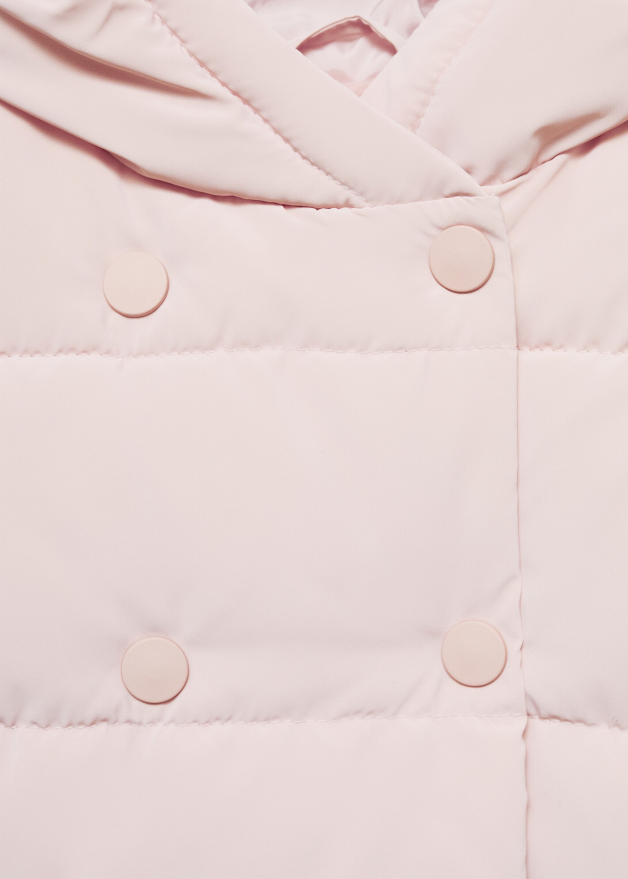 Padded anorak with shearling lining - Details of the article 8