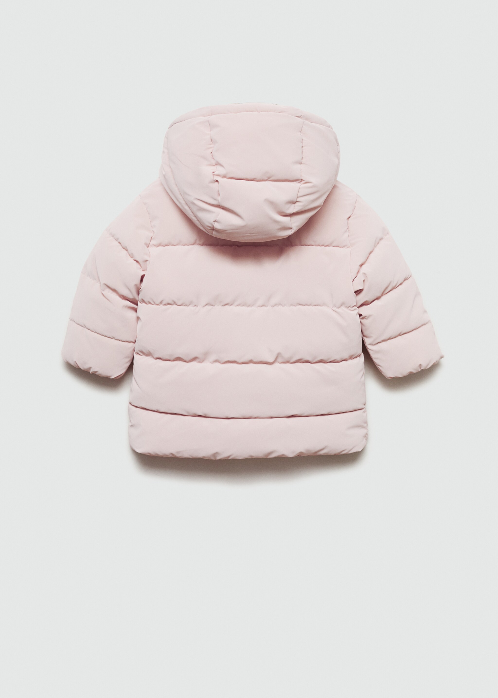 Anorak matelassée imitation mouton retourné - Verso de l’article