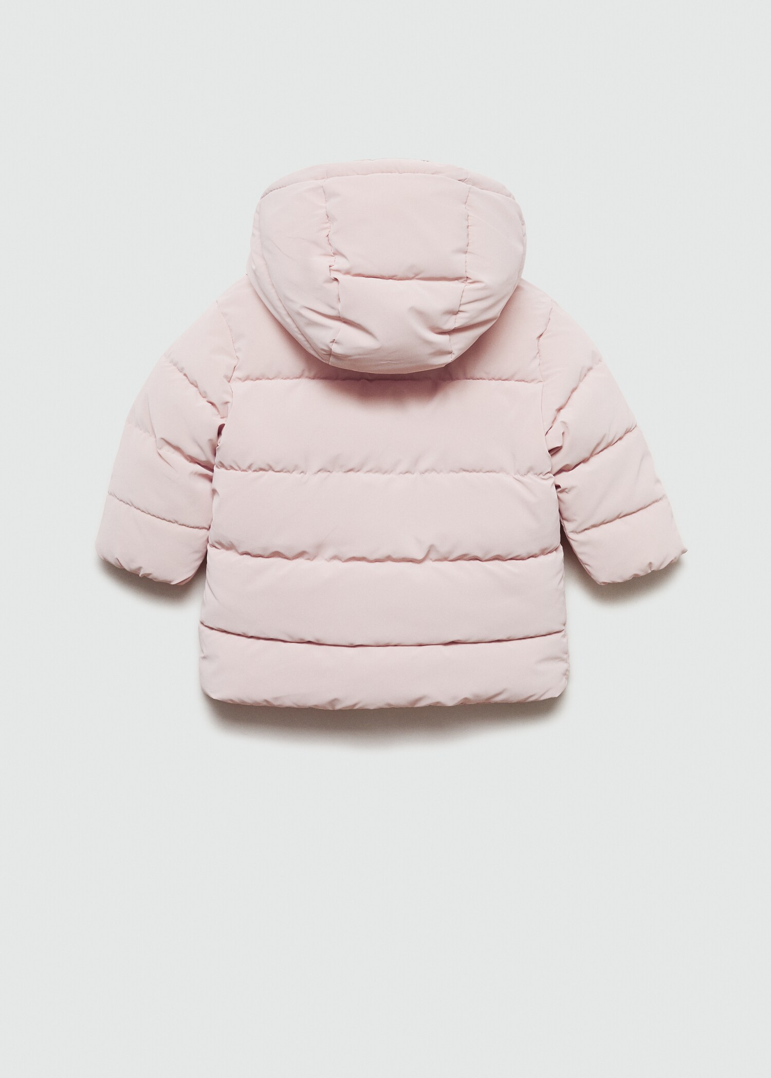 Anorak matelassée imitation mouton retourné - Verso de l’article