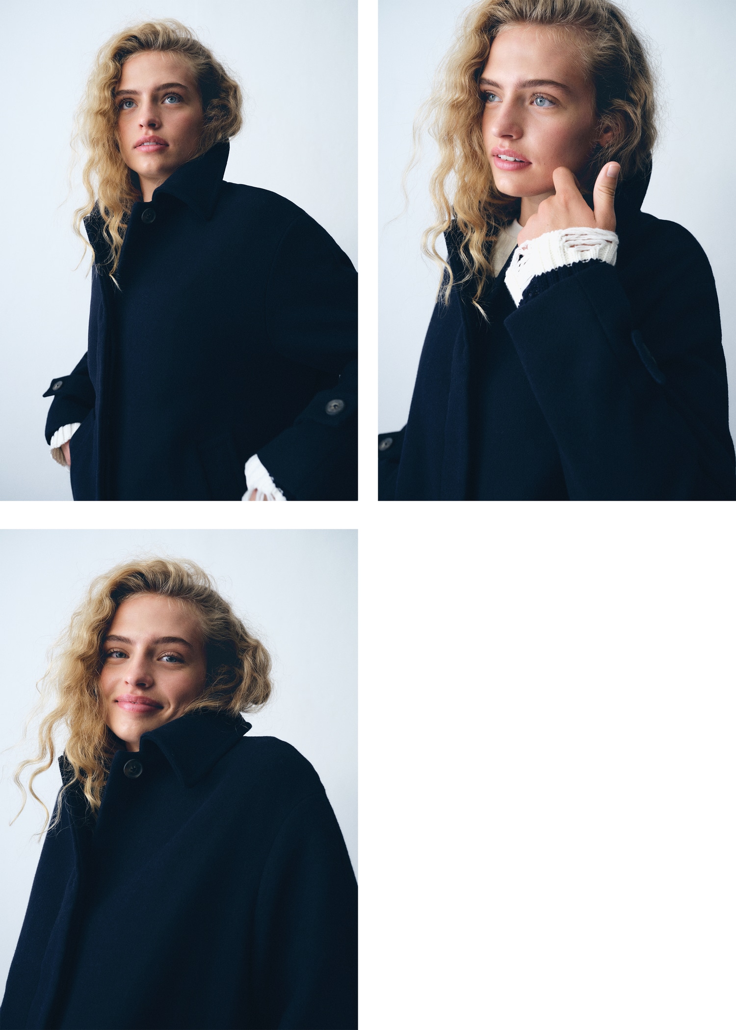 Manteau court drap de laine - Détail de l'article 5