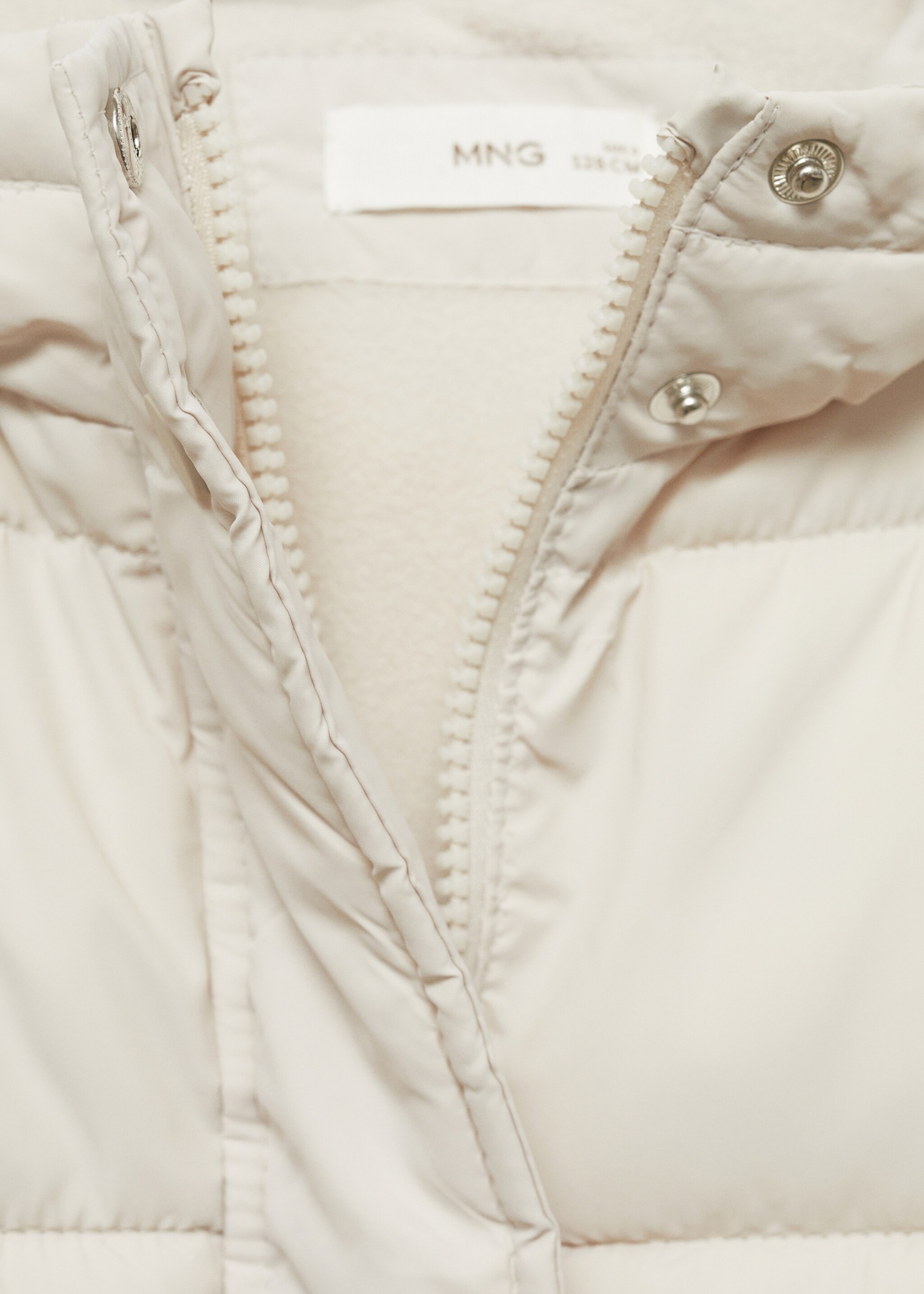 Hood quilted coat - Details of the article 8