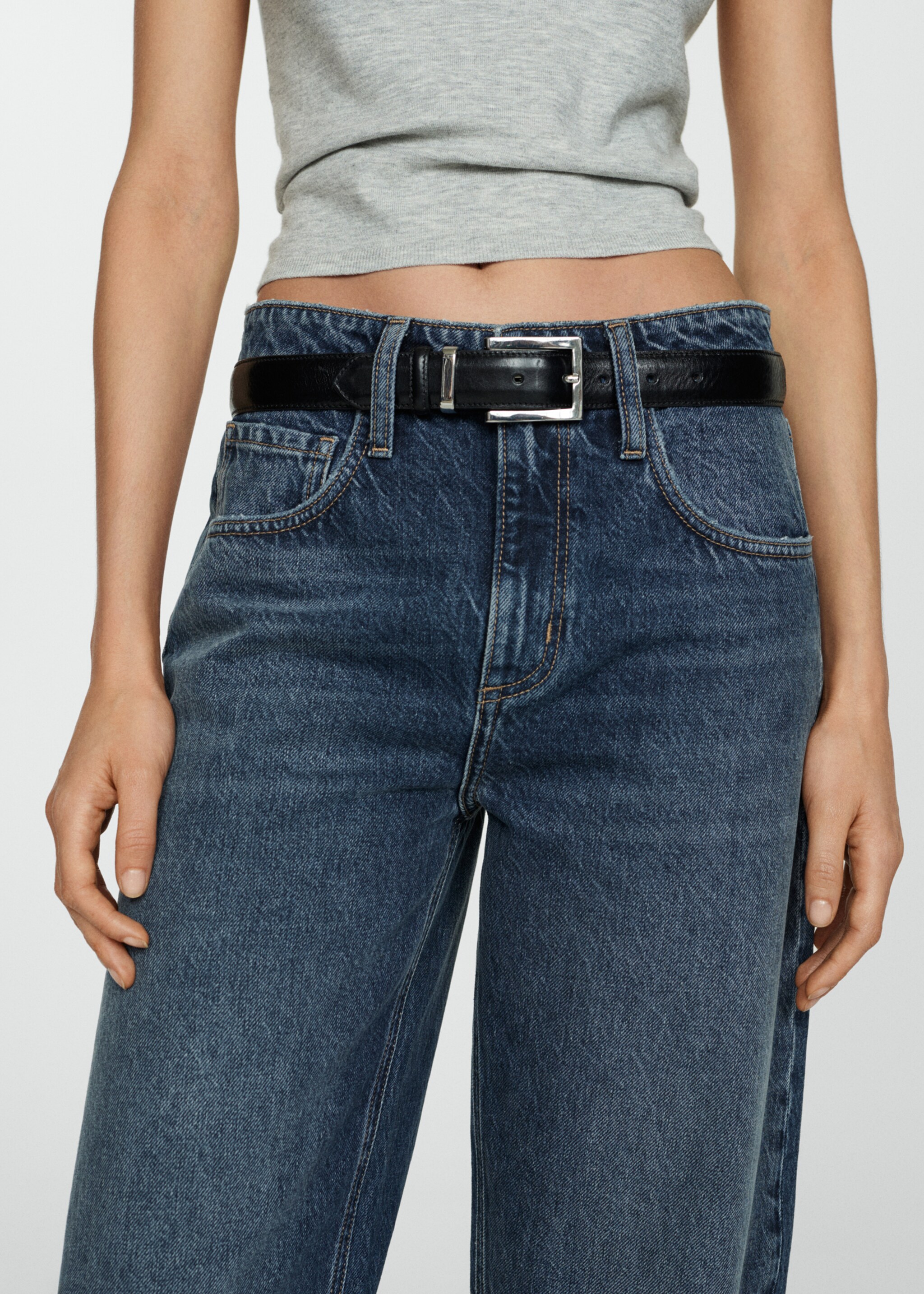 Slouchy Jeans mit hohem Bund - Detail des Artikels 1