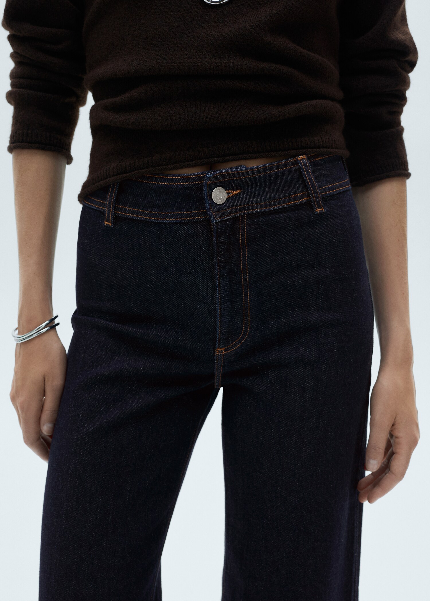 Jean Catherin style jupe-culotte rinse wash - Détail de l'article 7