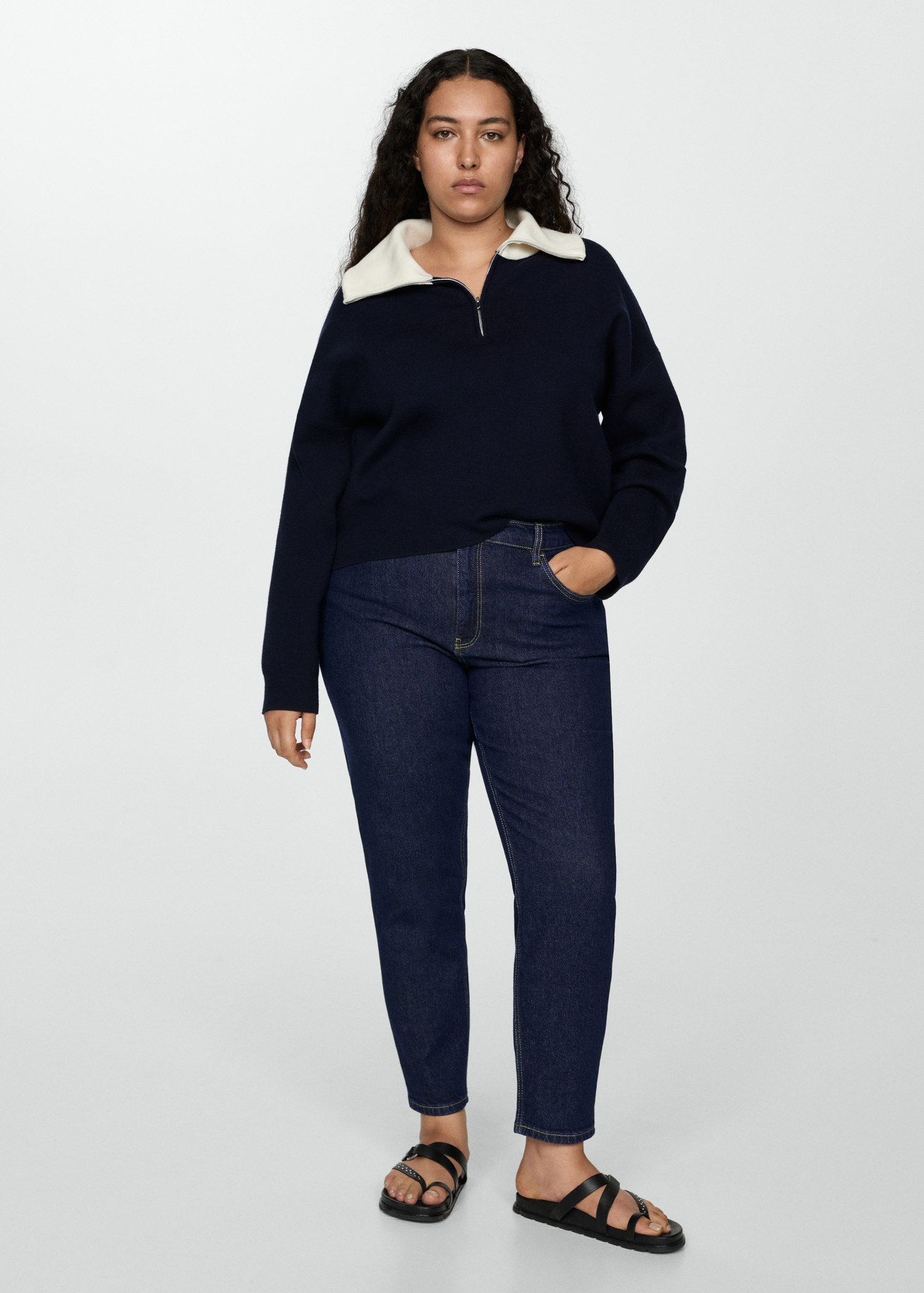 Jeans Newmom confort rinse wash - Detalle del artículo 3