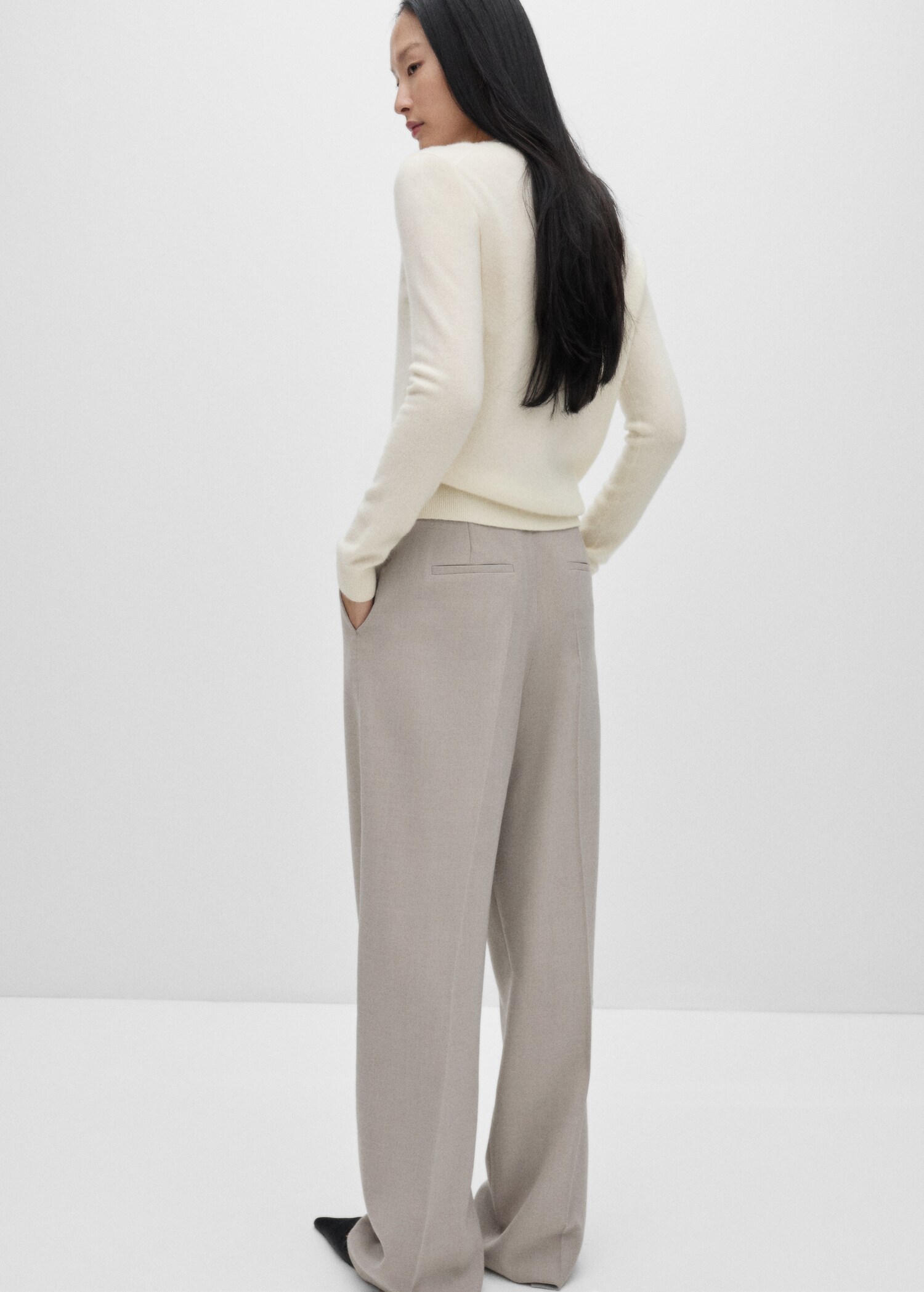 Pull-over 100 % cachemire - Verso de l’article