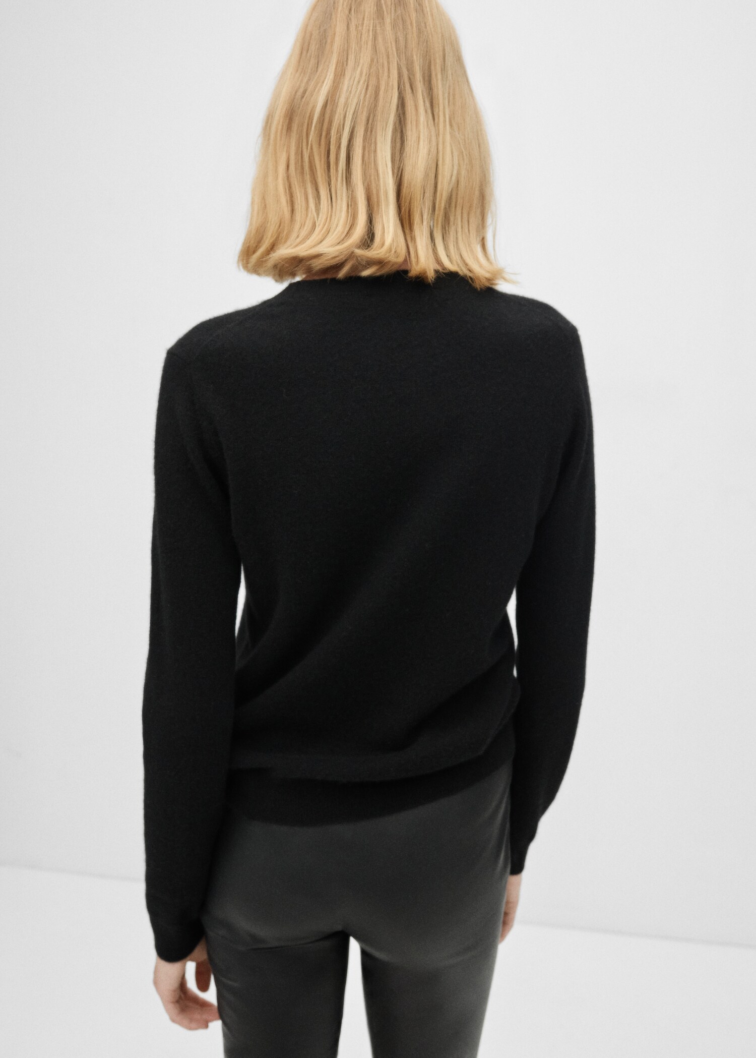 Pull-over 100 % cachemire - Verso de l’article