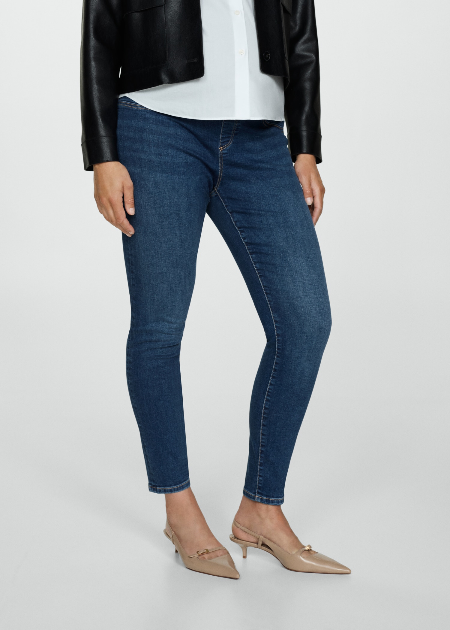 Maternity skinny jeans - Medium plane