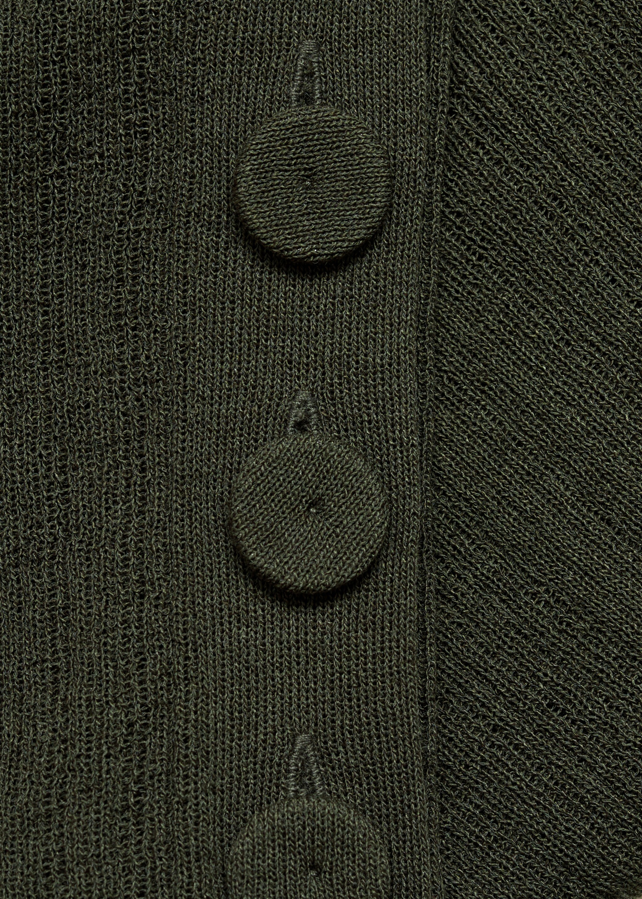 Semi-transparent t-shirt with button detail - Деталь изделия 8