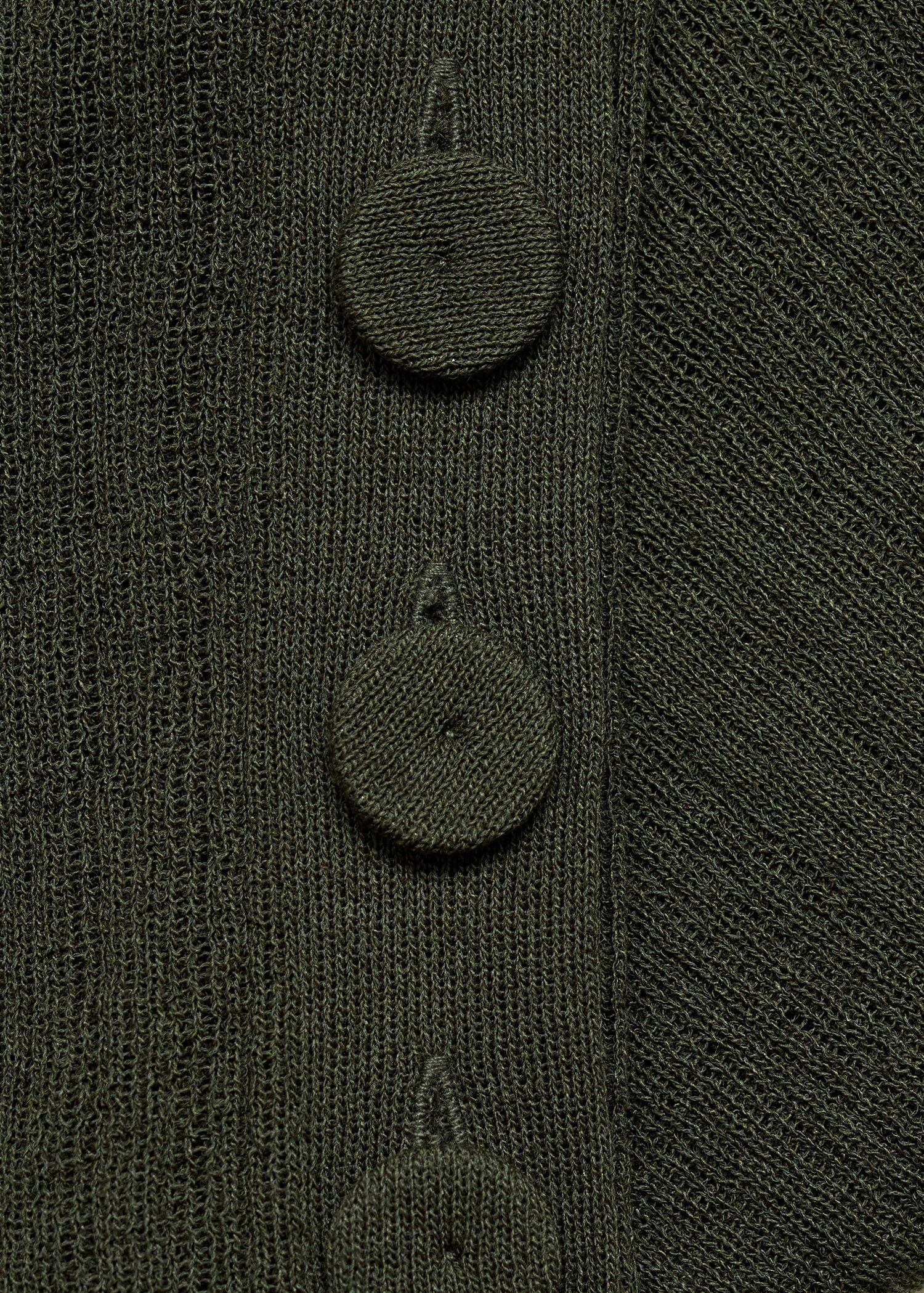 Semi-transparent t-shirt with button detail - Details of the article 8