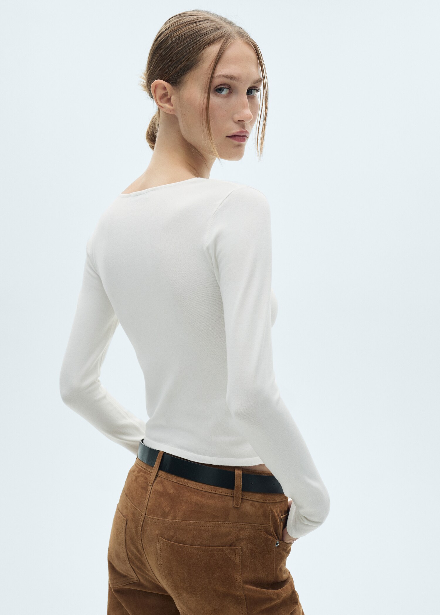 Long sleeve T-shirt - Reverse of the article