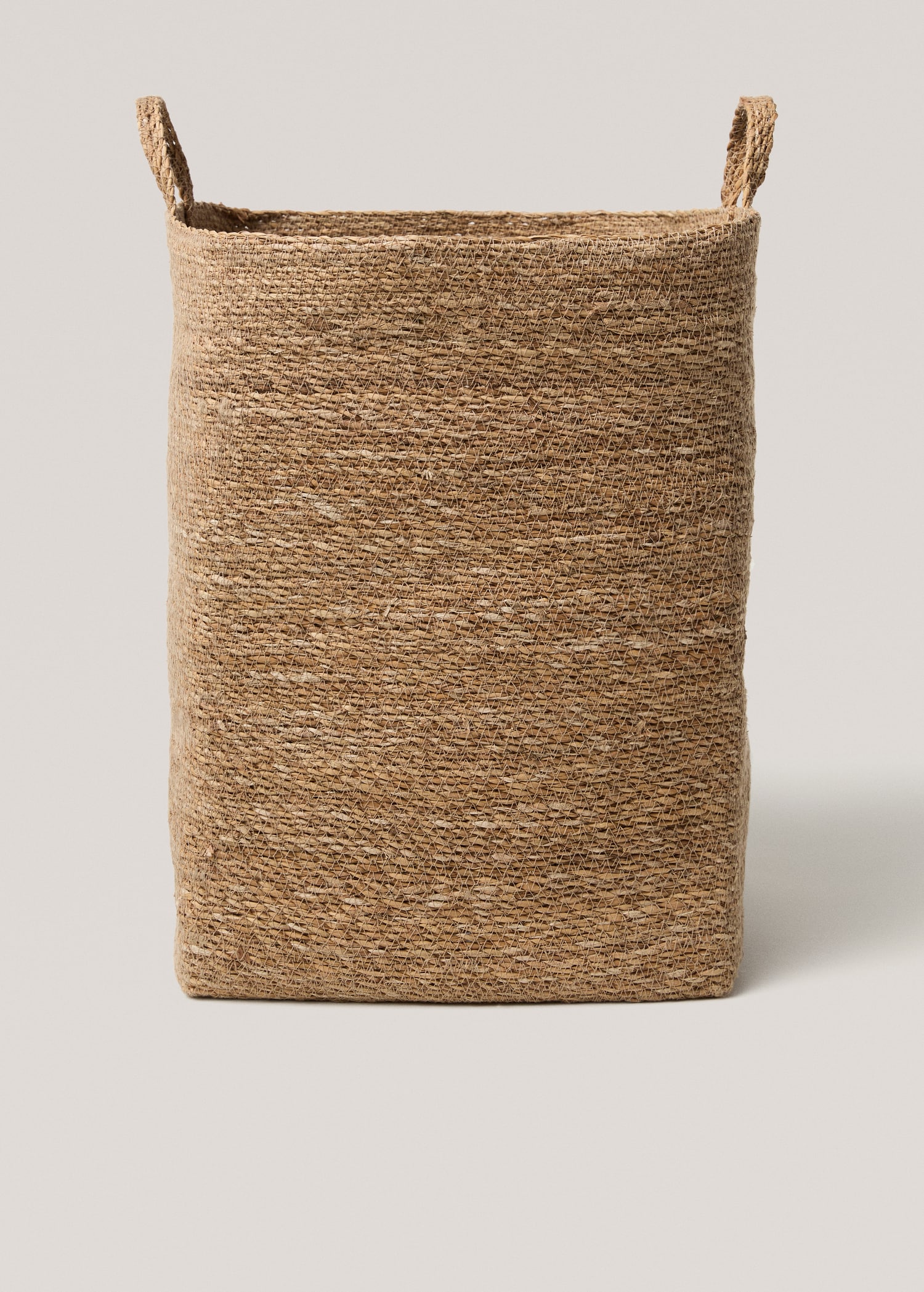 Natural fiber rectangular basket 35x49cm - Article without model