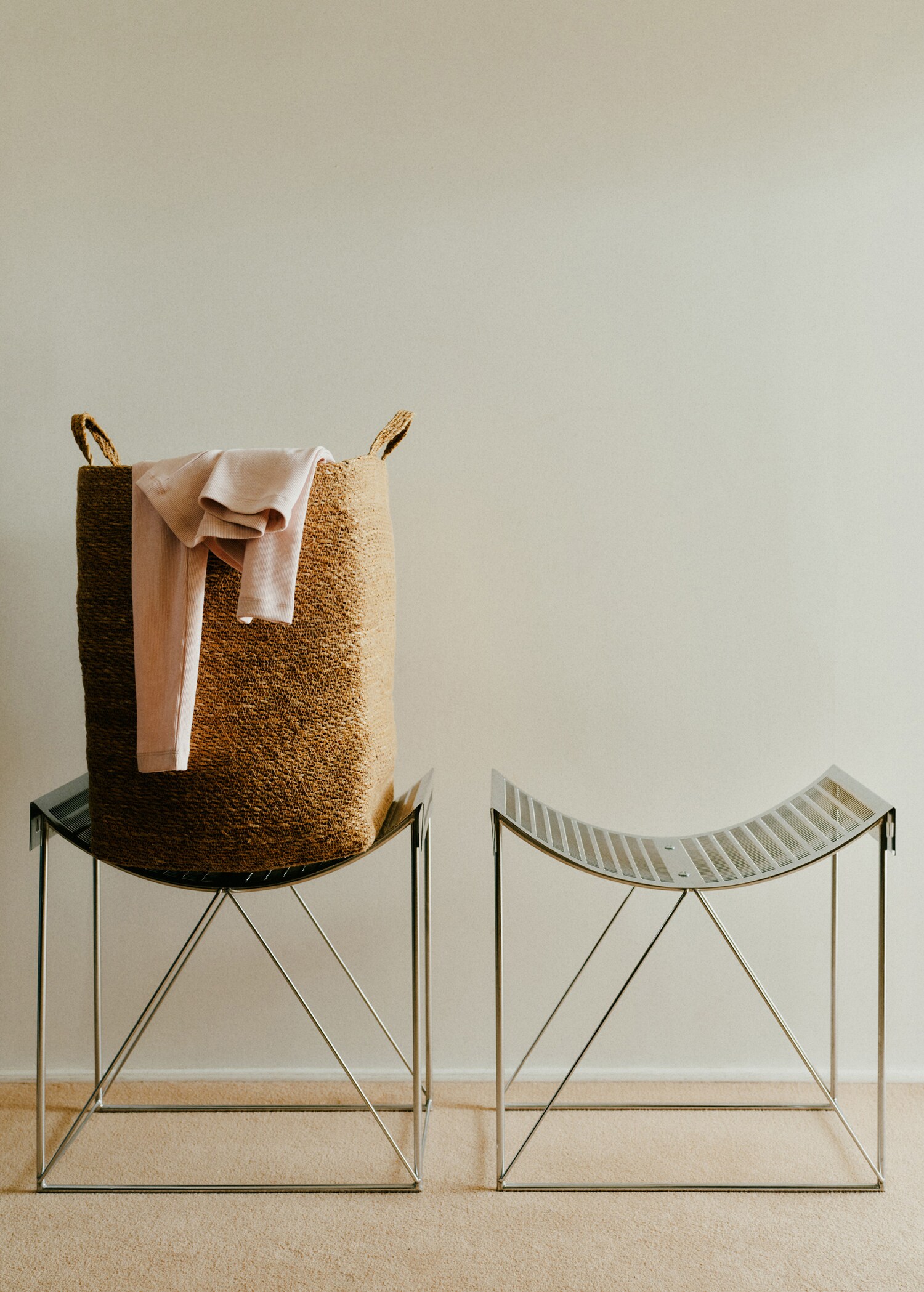 Natural fibre rectangular basket 35x49cm - Details of the article 6