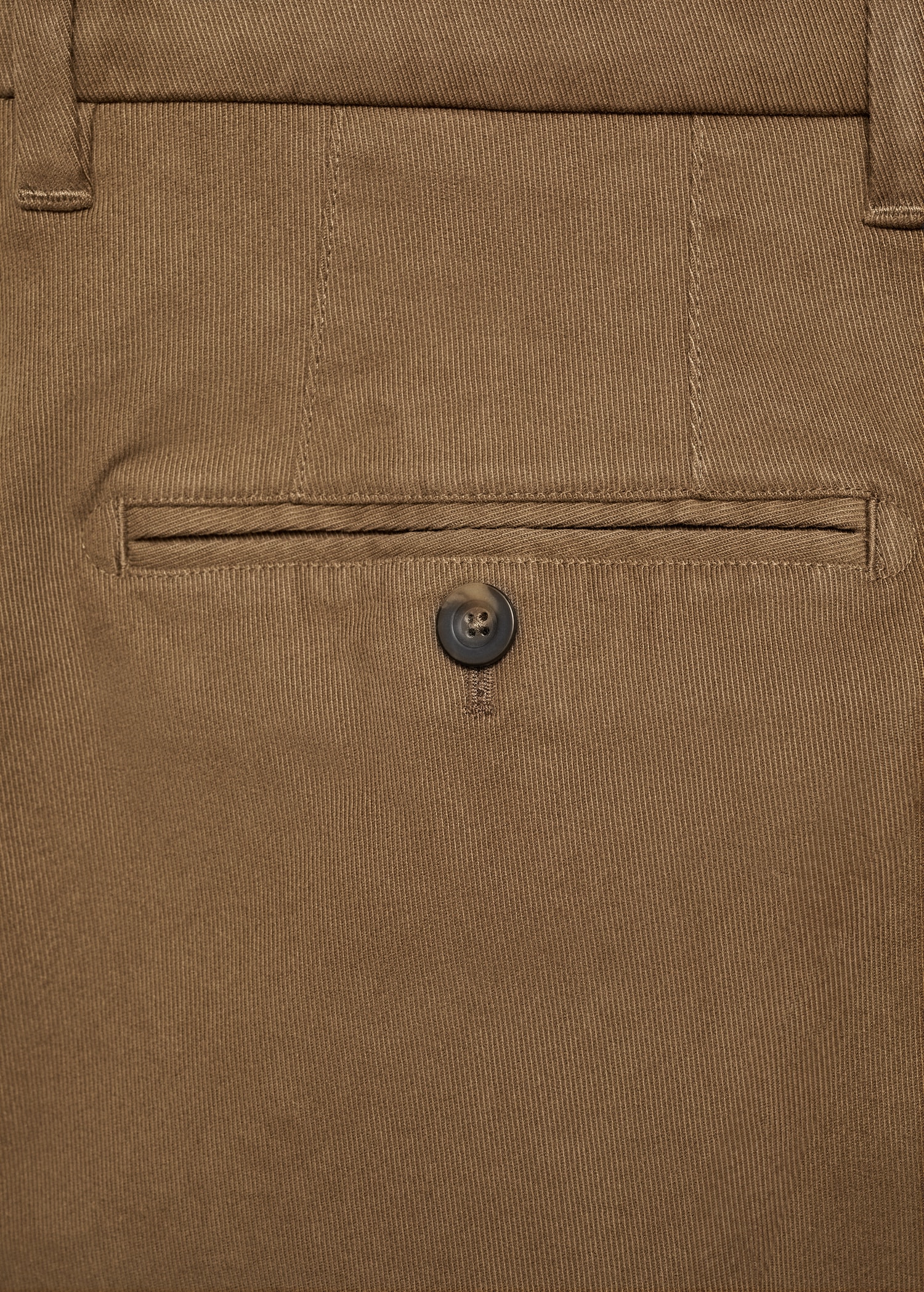 Regular-fit cotton trousers - Details of the article 0