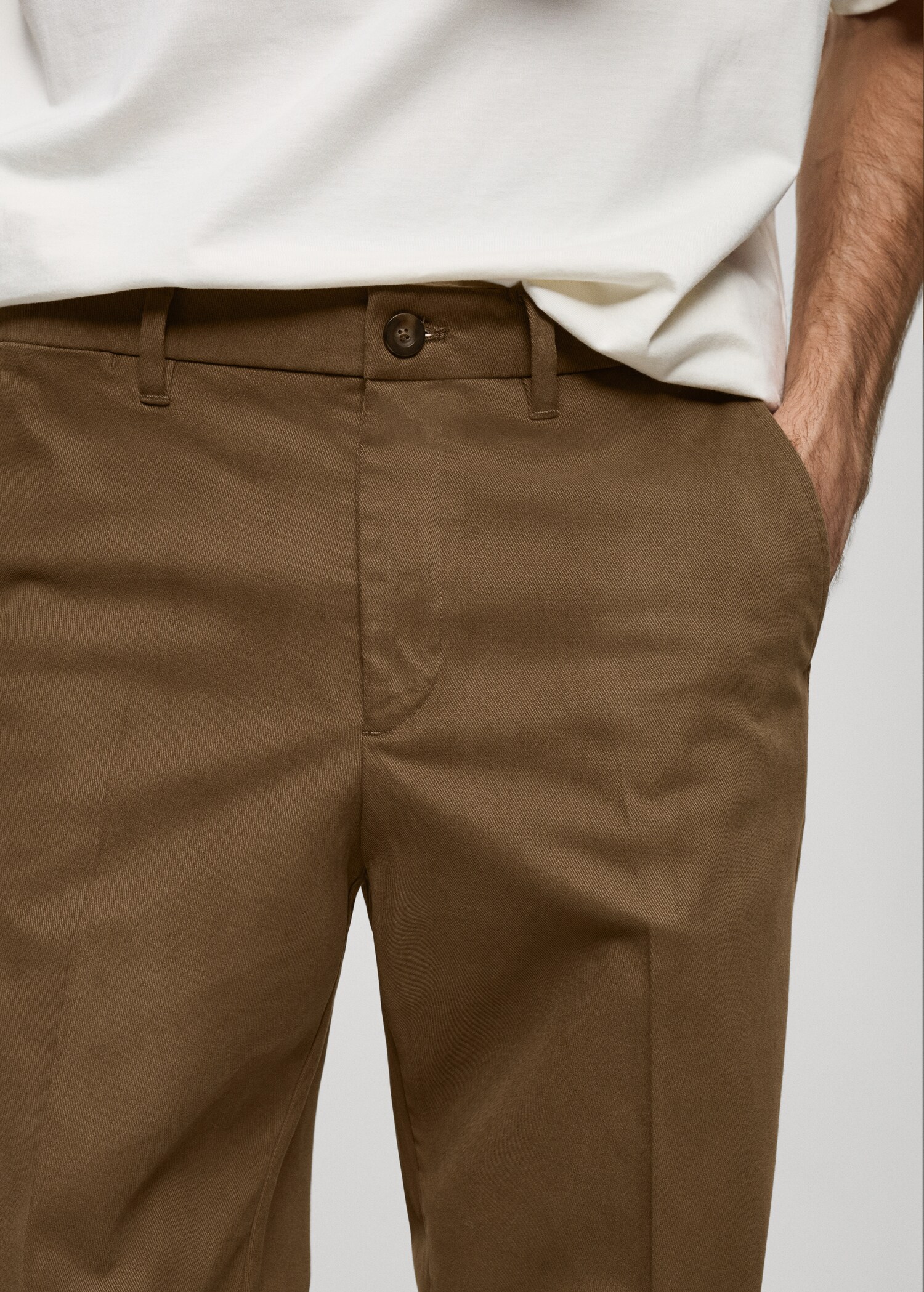 Pantalon regular-fit coton - Détail de l'article 1