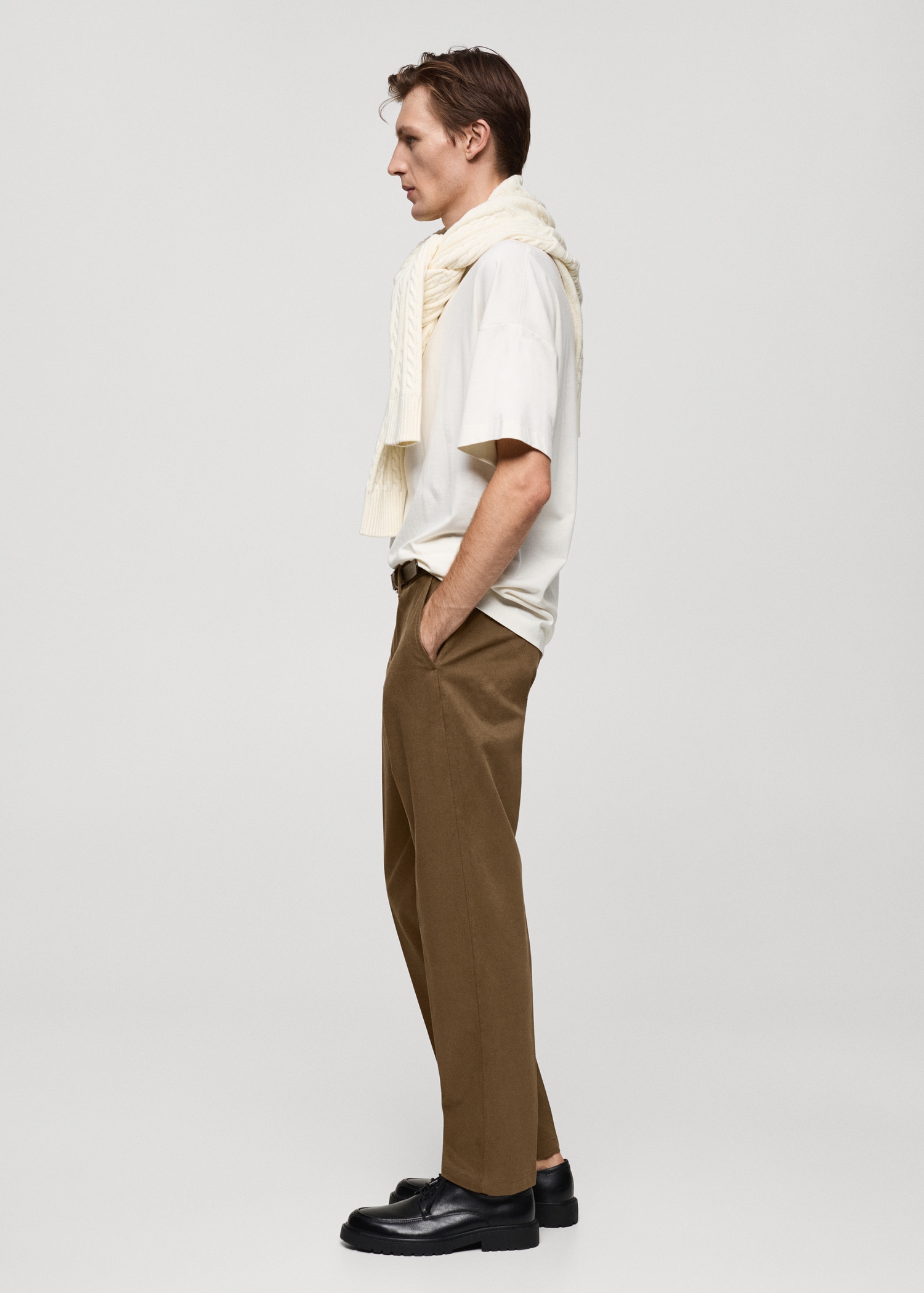 Pantalon regular-fit coton - Détail de l'article 2
