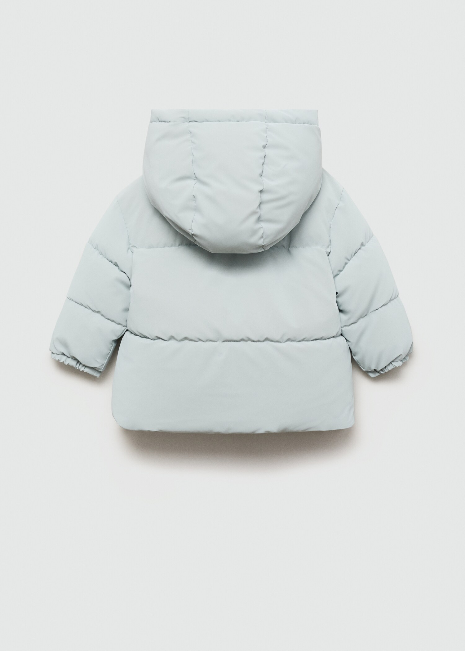 Fleece-lined quilted anorak - Reverse of the article