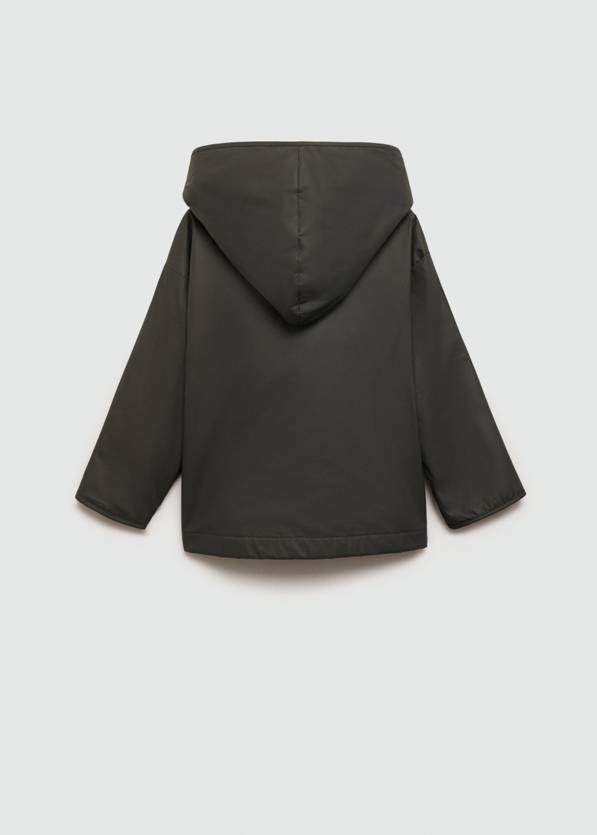 Anorak algodón cazadora interior - Reverso del artículo