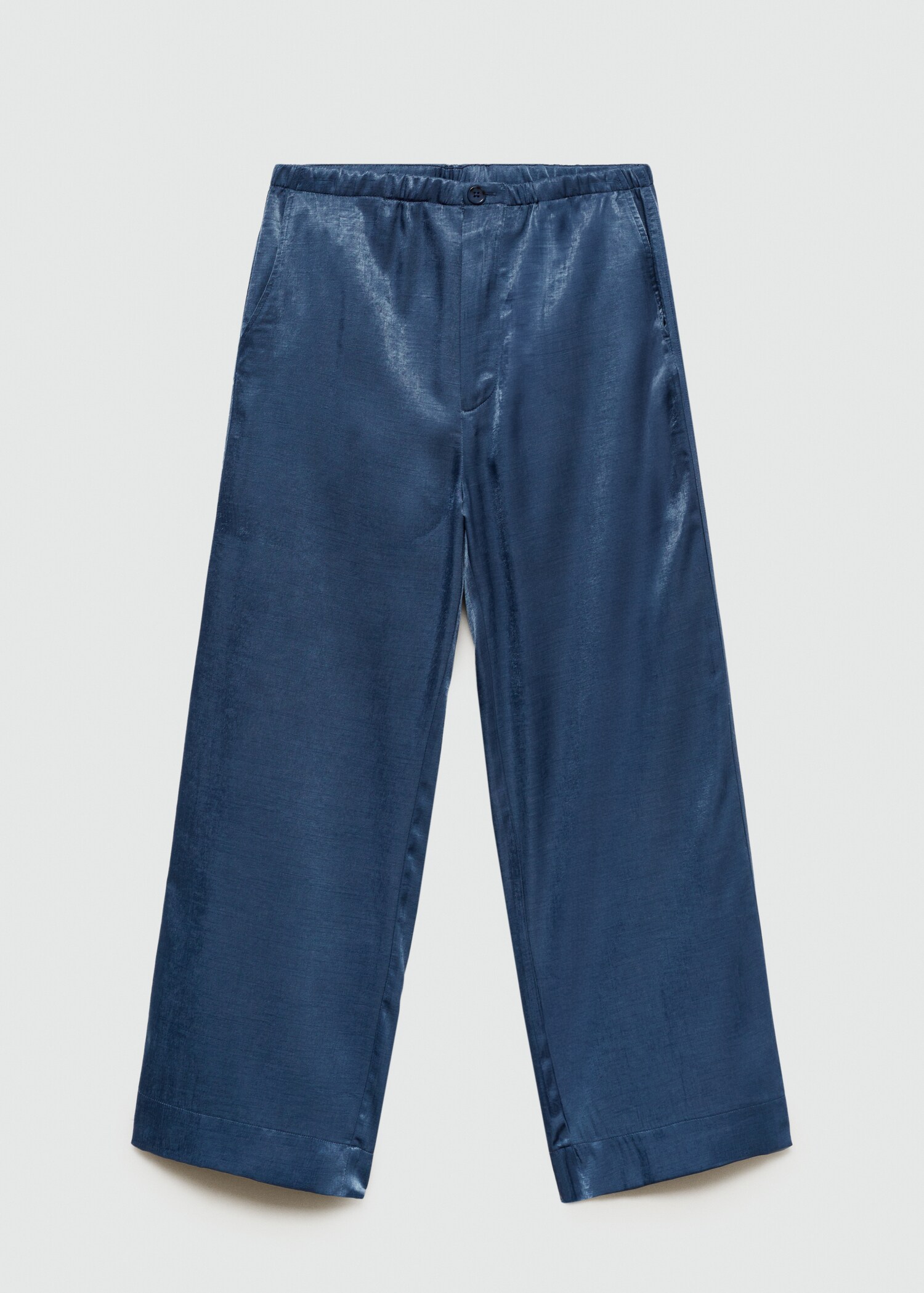 Pantalón crop satinado - Artículo sin modelo