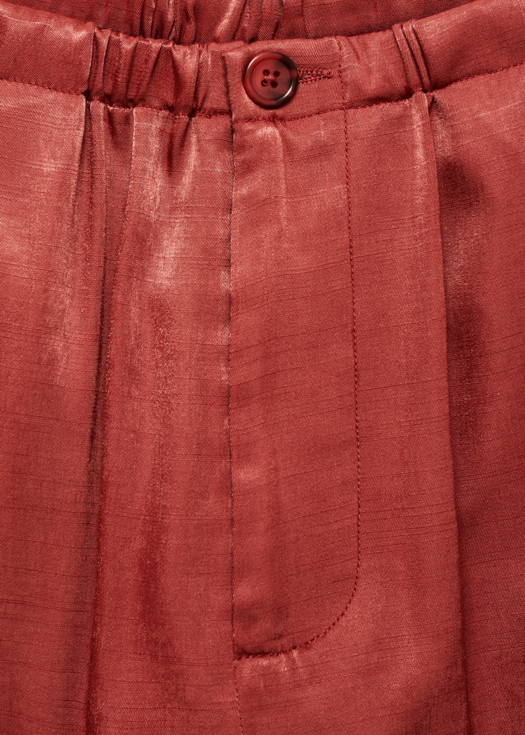 Pantalón crop satinado - Detalle del artículo 8