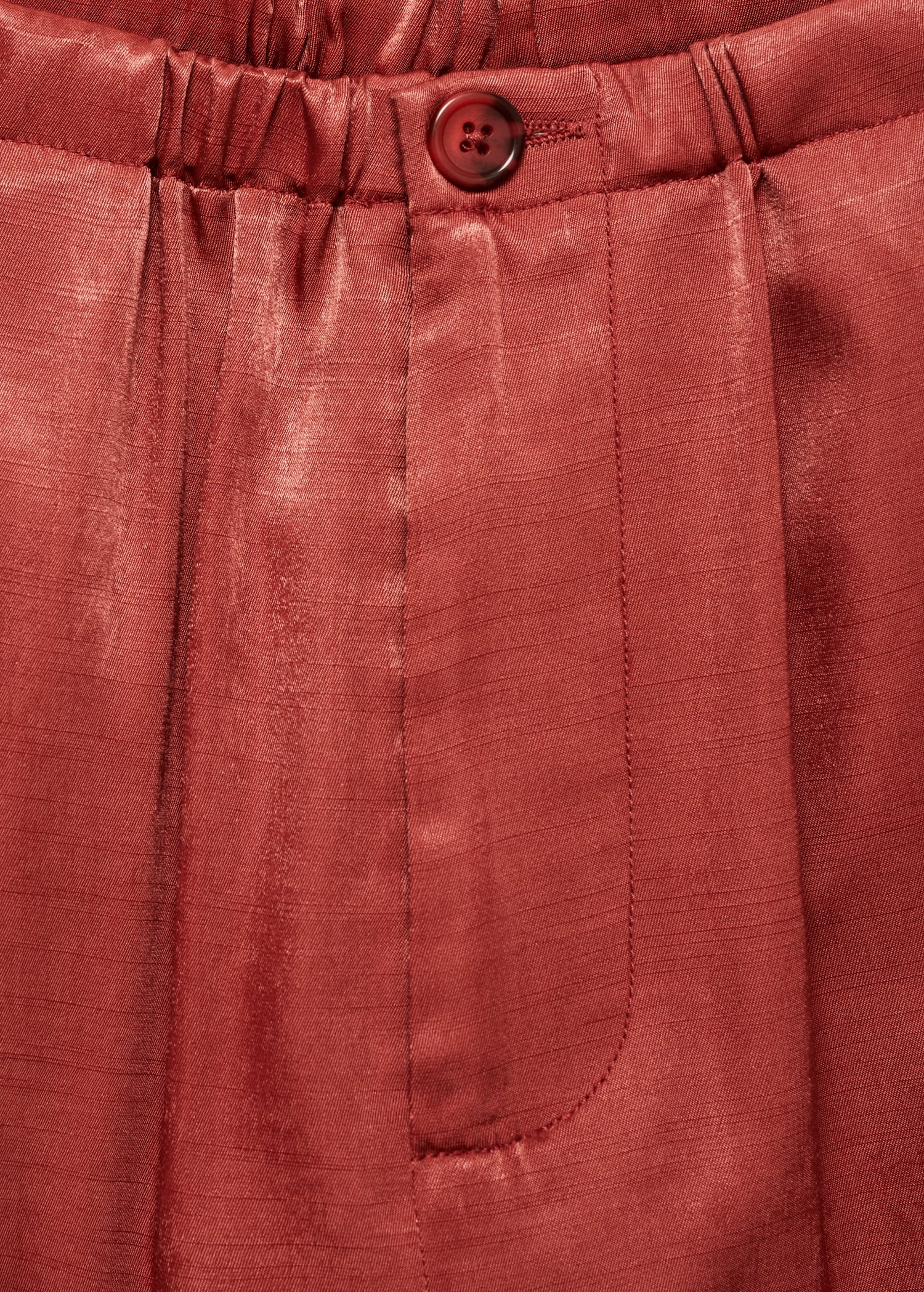 Pantalón crop satinado - Detalle del artículo 8
