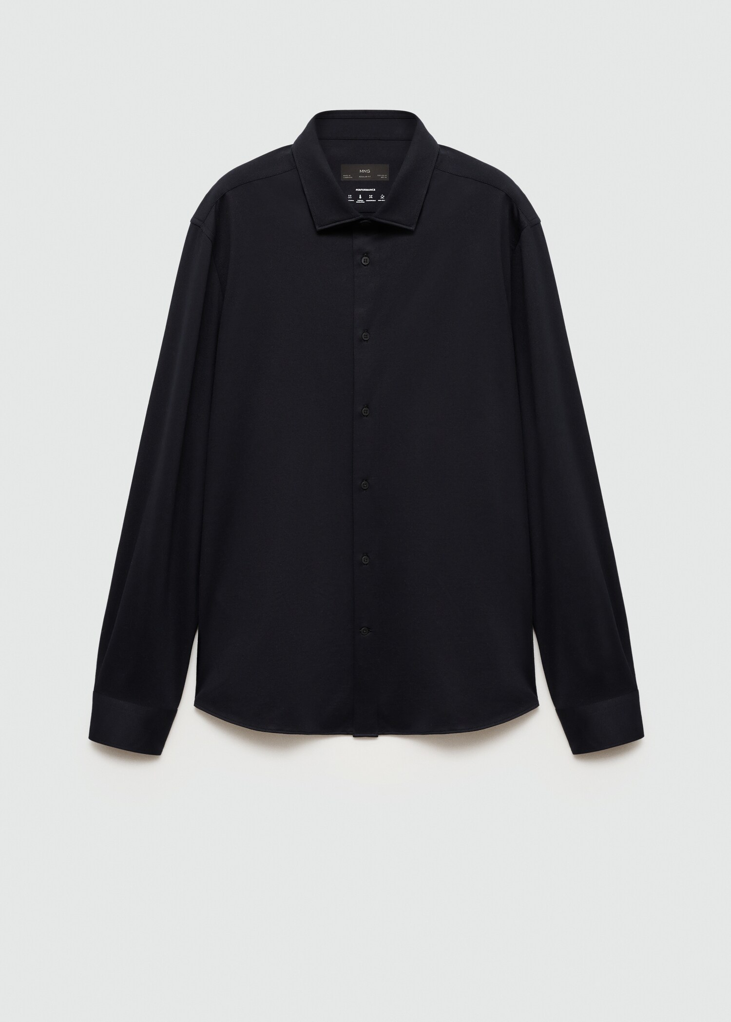 Camisa regular fit antiarrugas - Artículo sin modelo