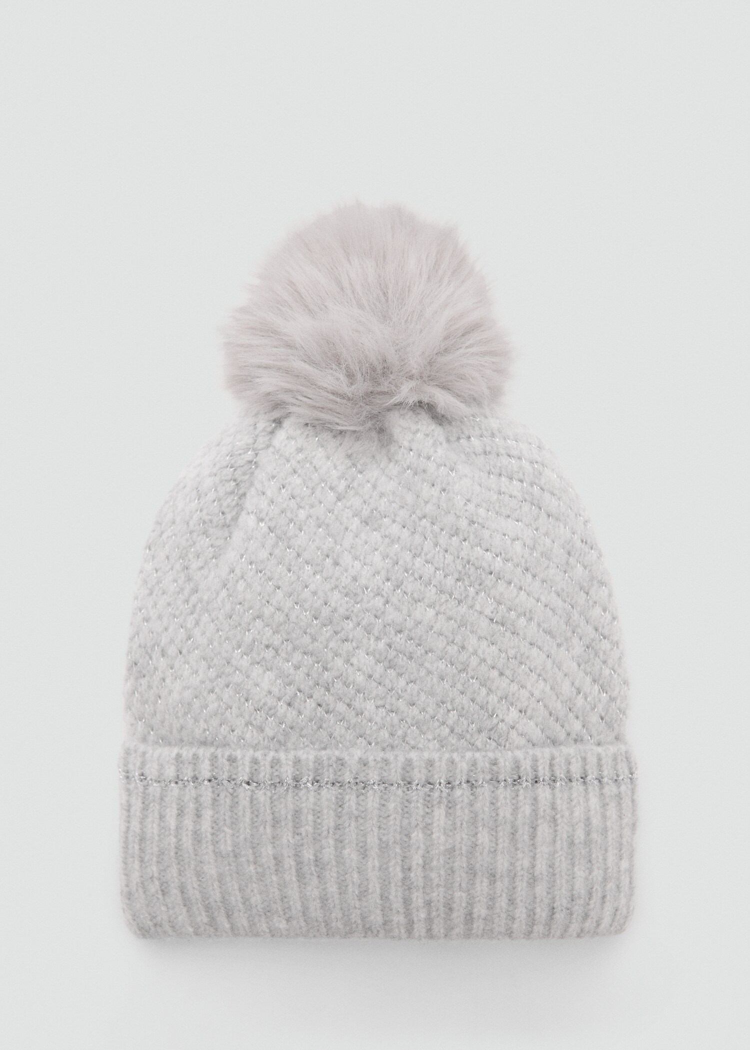 Lurex knitted hat - Article without model