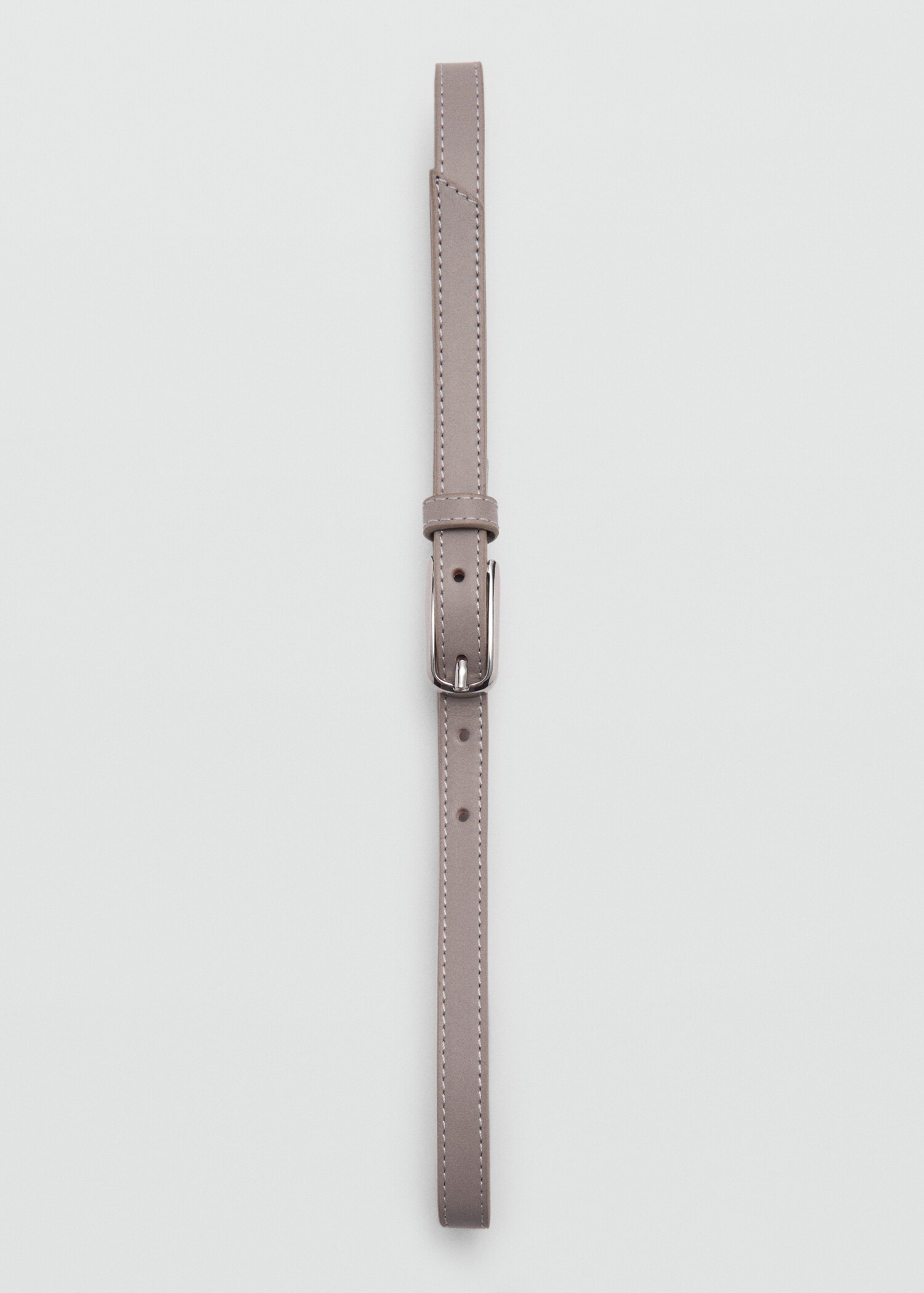 Leather skinny belt - Details of the article 2