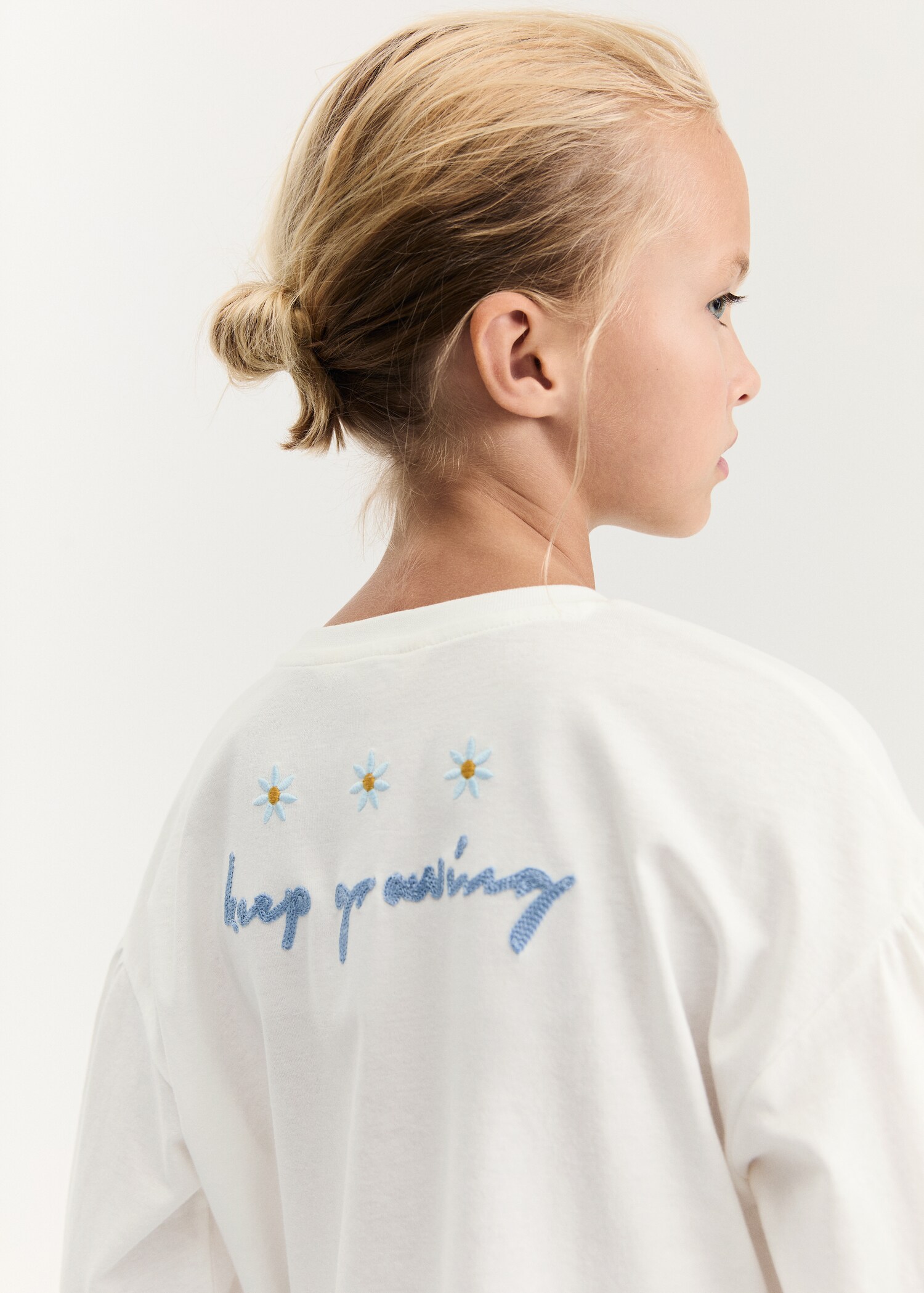 T-shirt détails brodés - Détail de l'article 1