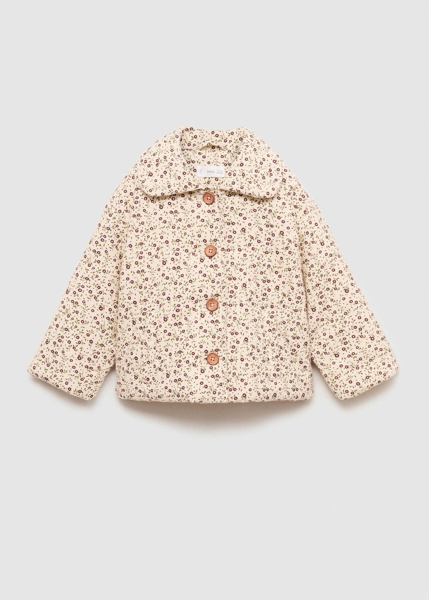Printed cotton coat - Article without model