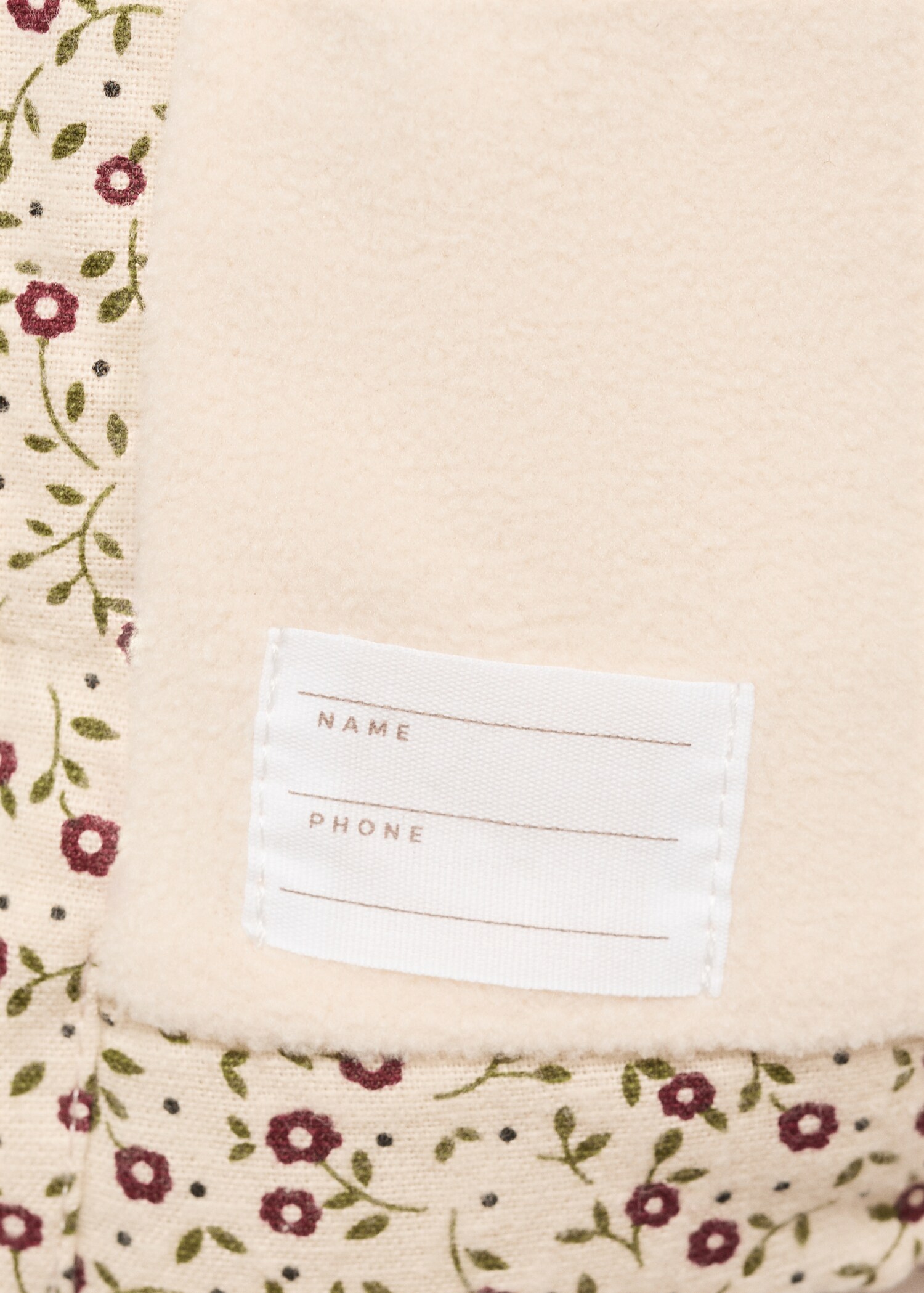 Printed cotton coat - Details of the article 0