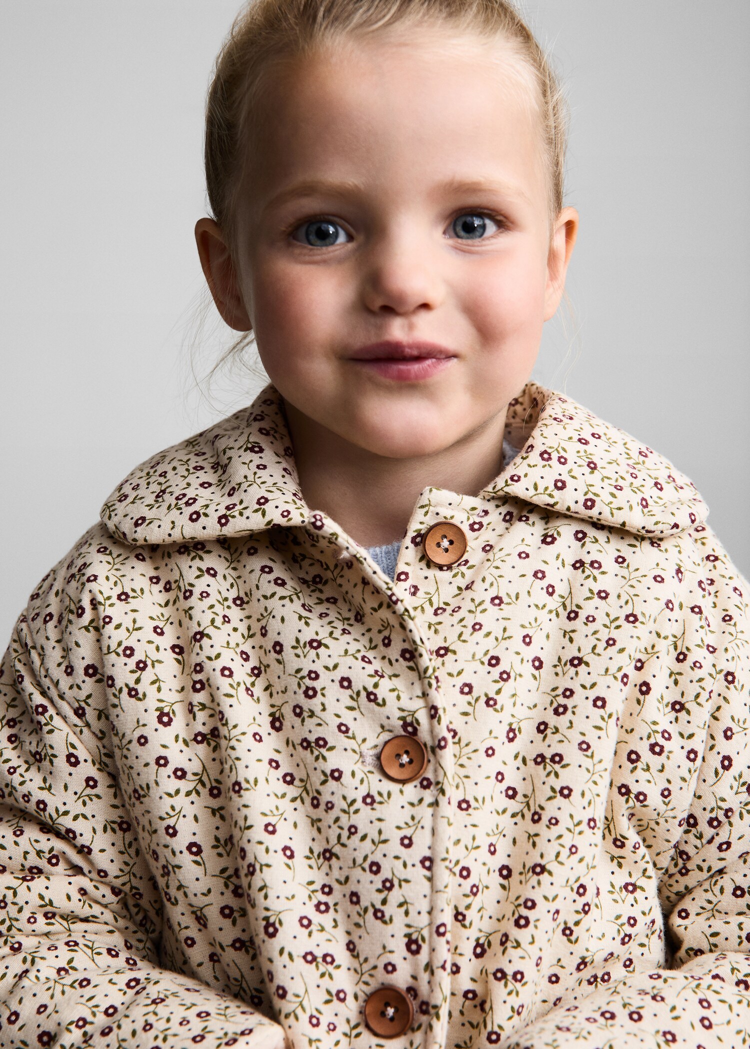 Printed cotton coat - Details of the article 1