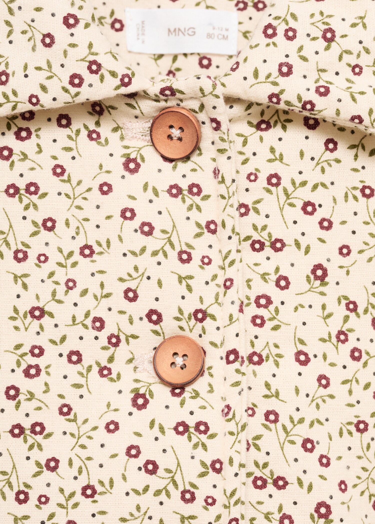 Printed cotton coat - Details of the article 8