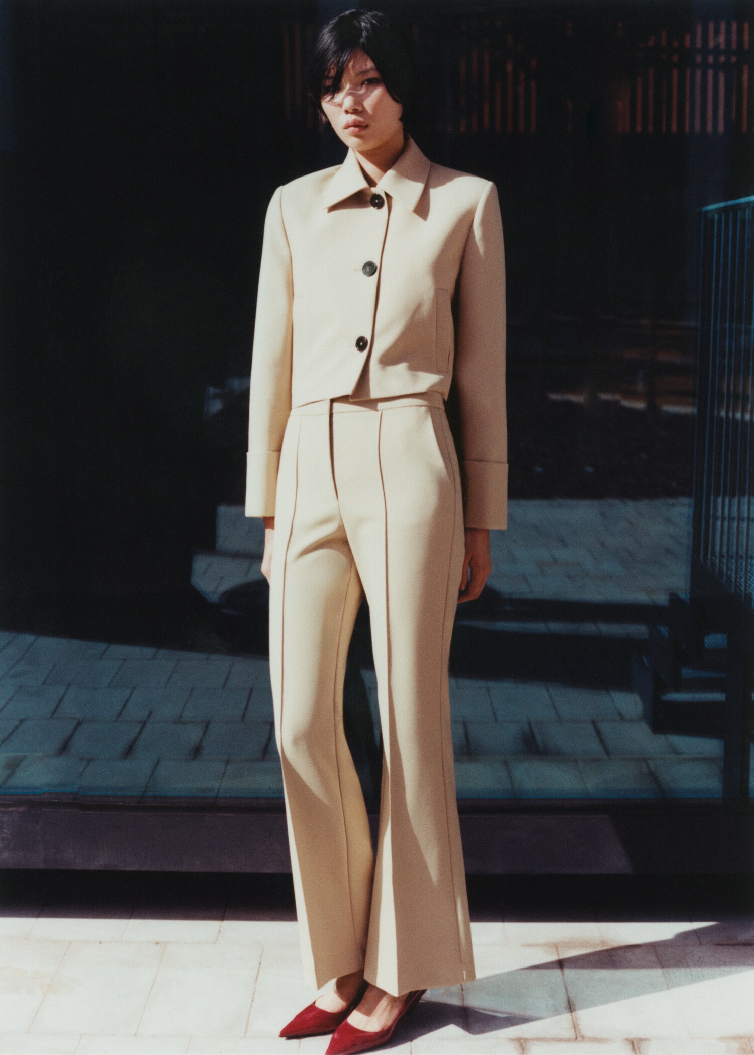 Flared suit pants - Details of the article 6