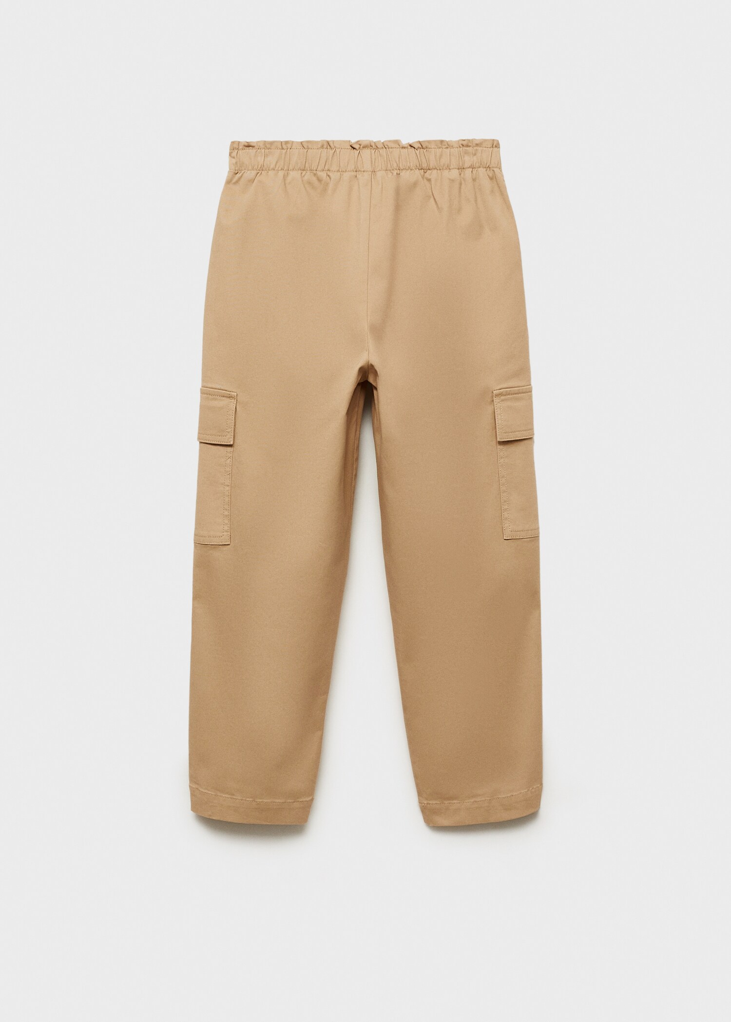 Pleated cargo trousers - Reverse of the article