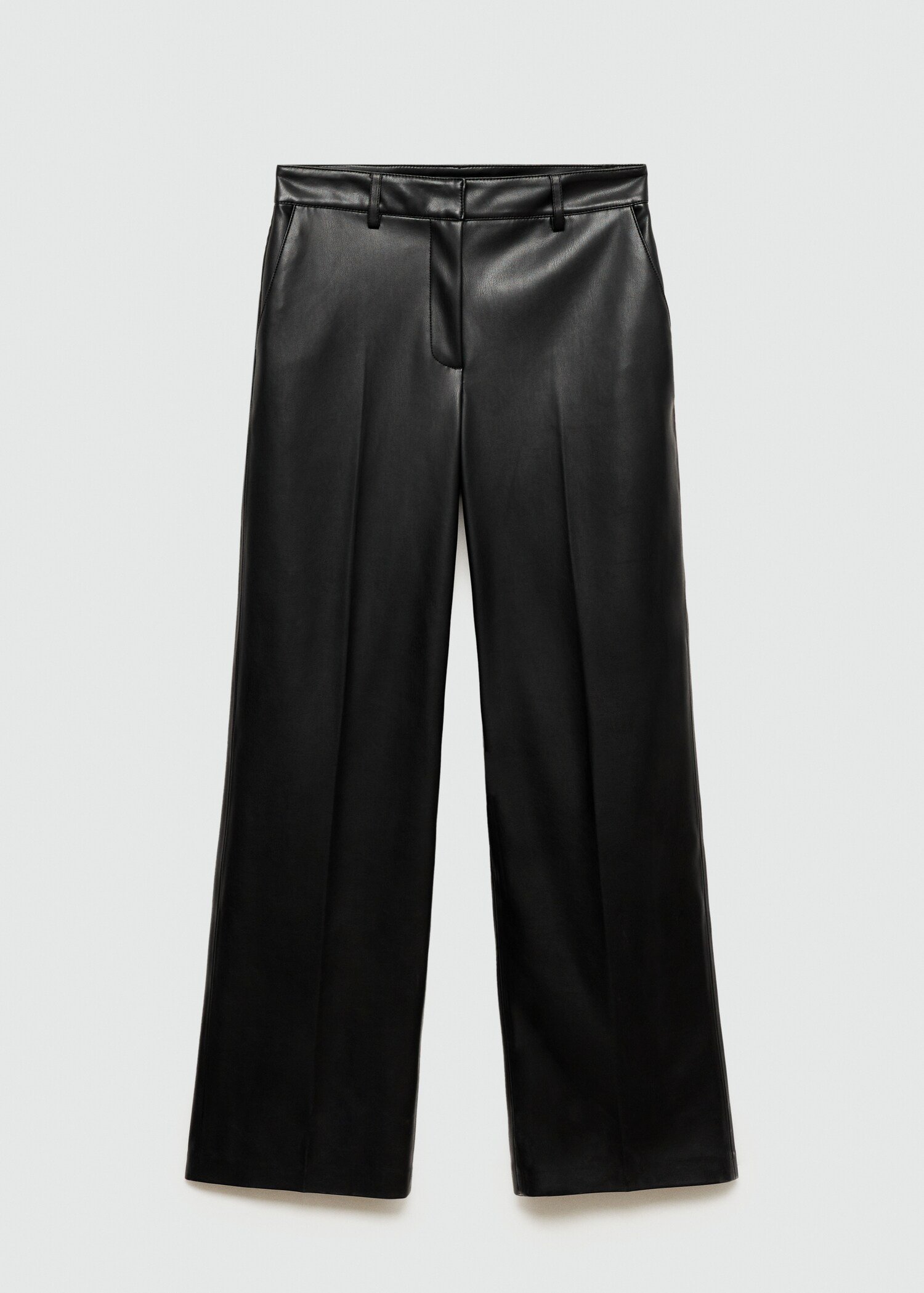 Pantalon wideleg simili-cuir - Article sans modèle