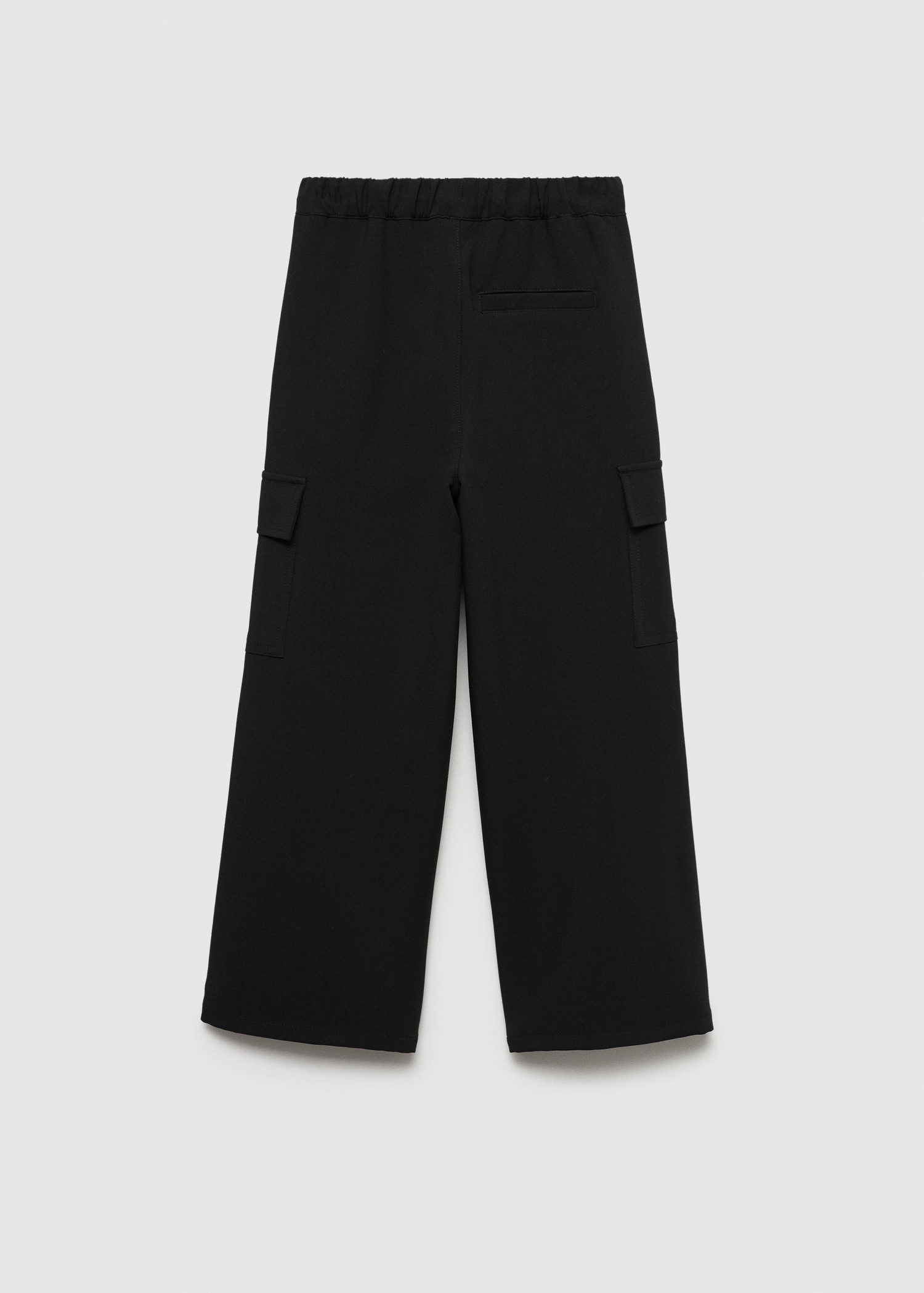 Flowy cargo trousers - Reverse of the article