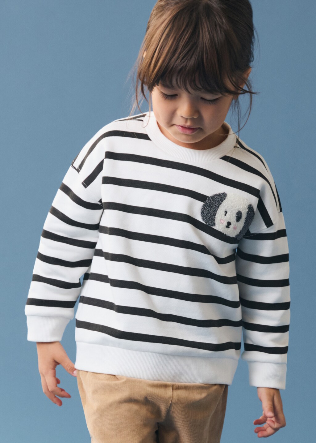 Sudadera estampado rayas