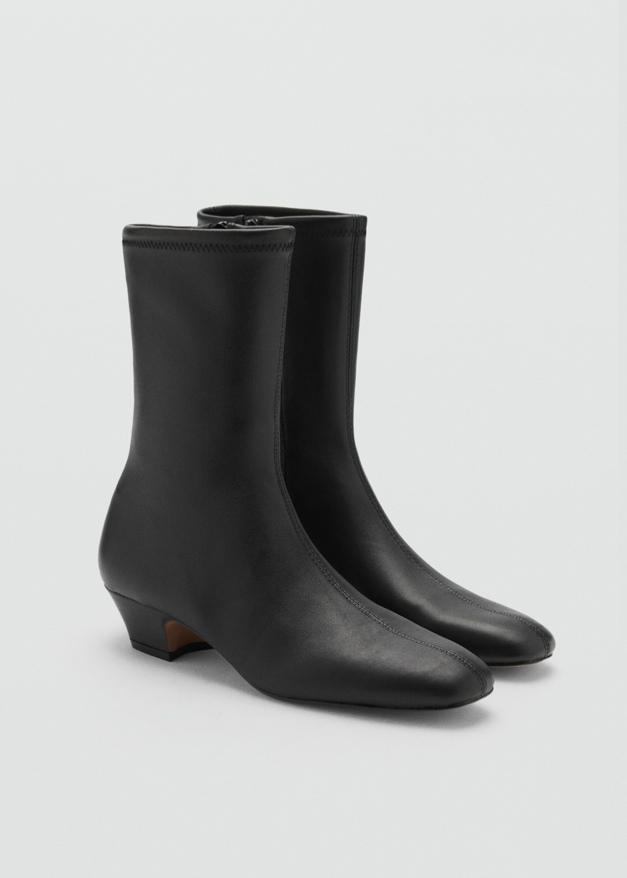 Bottines soft cuir - Plan moyen