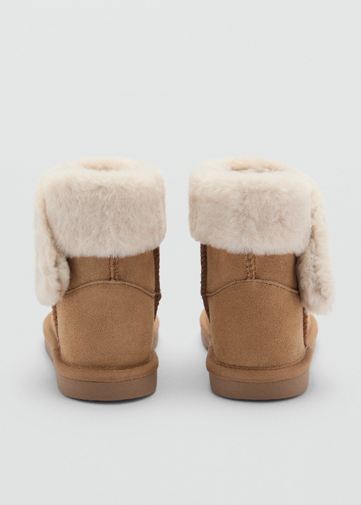 Fur leather ankle boots - Details of the article 2