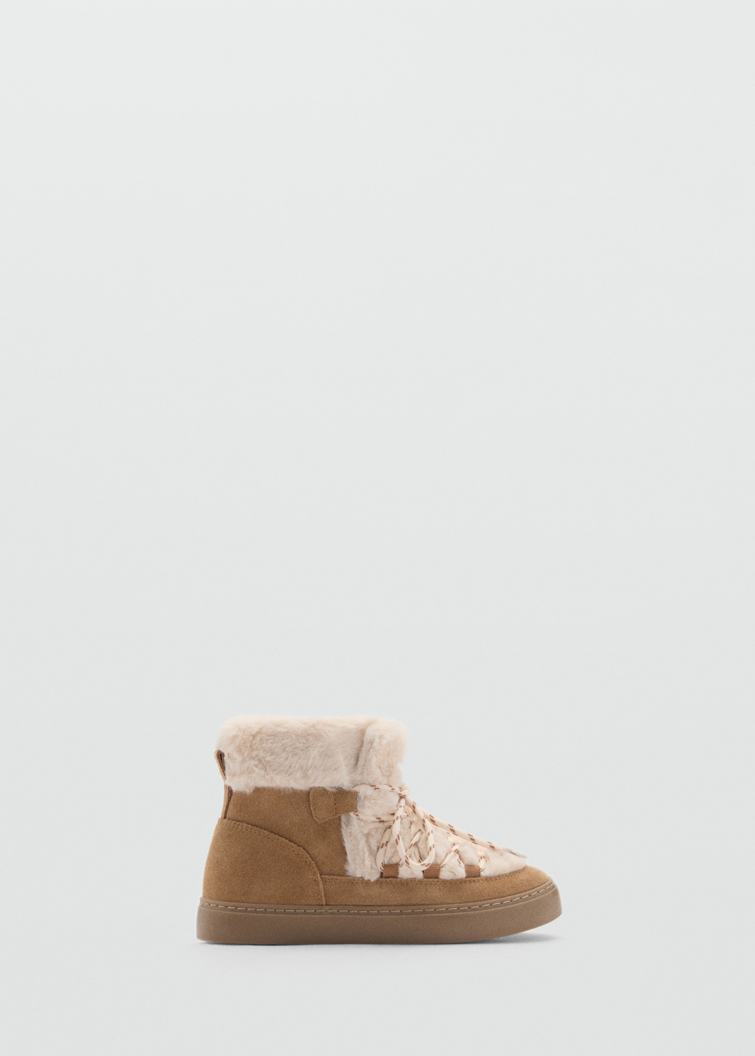 Fur leather ankle boots - Article without model