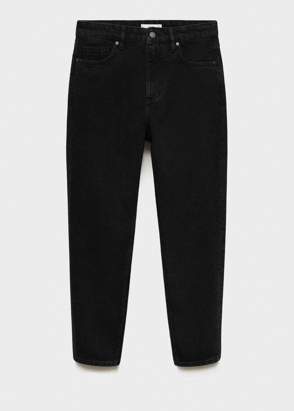Black tapered skinny jeans online